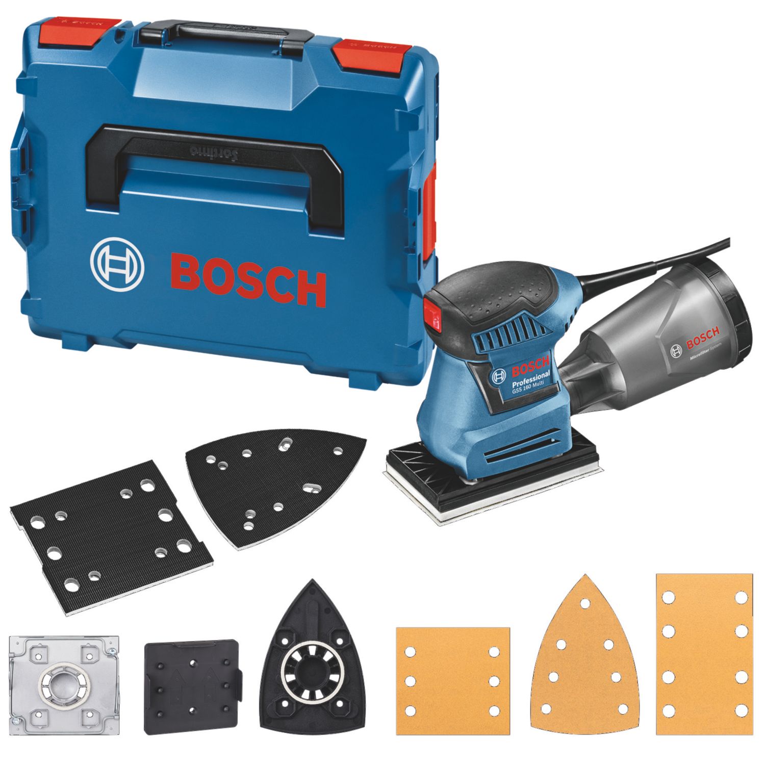 Bosch GSS 160 4" Electric Orbit Sander 230V (663YW)