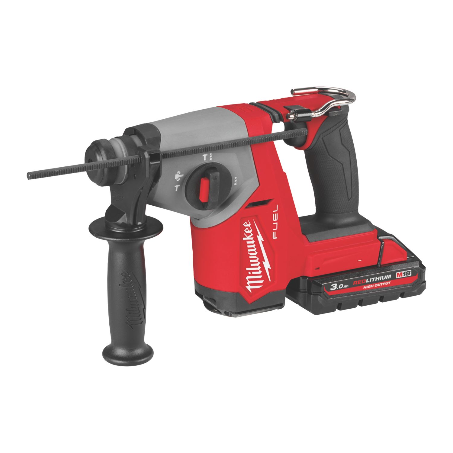 Milwaukee M18 FHAC16-302X FUEL 2.6kg 18V 2 x 3.0Ah Li-Ion RedLithium High Output Brushless Cordless SDS+ Drill (664EN)