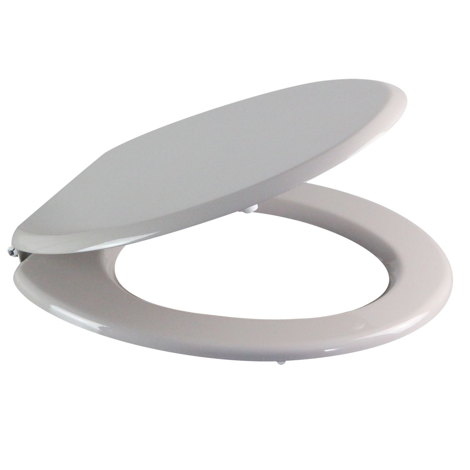 Palmi Toilet Seat Moulded Bamboo Taupe (6650T)