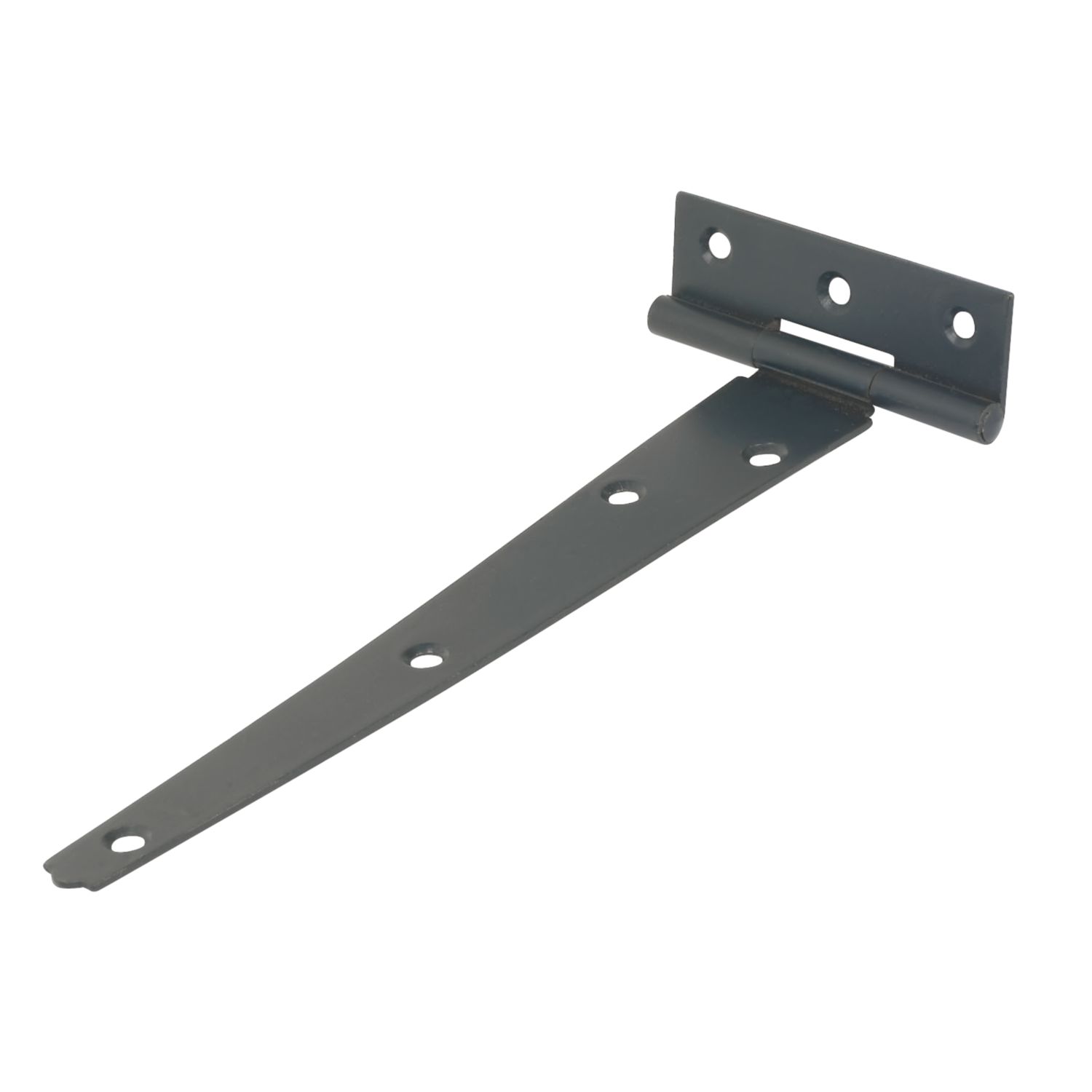 Black Powder-Coated Light Duty Tee Hinges 205mm 2 Pack (66645)
