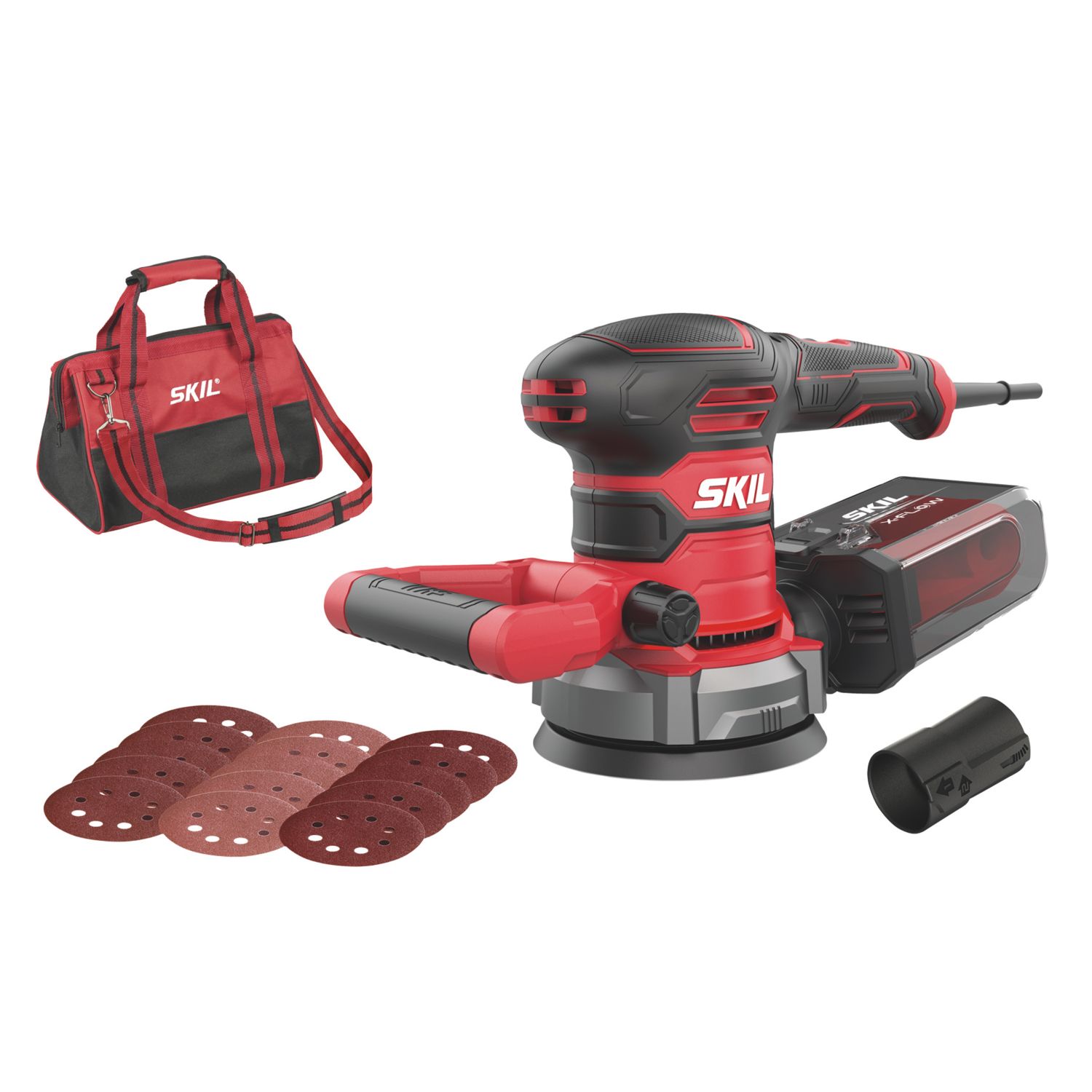Skil SR1U7480DA 125mm Electric Random Orbital Sander 220-240V (668AJ)