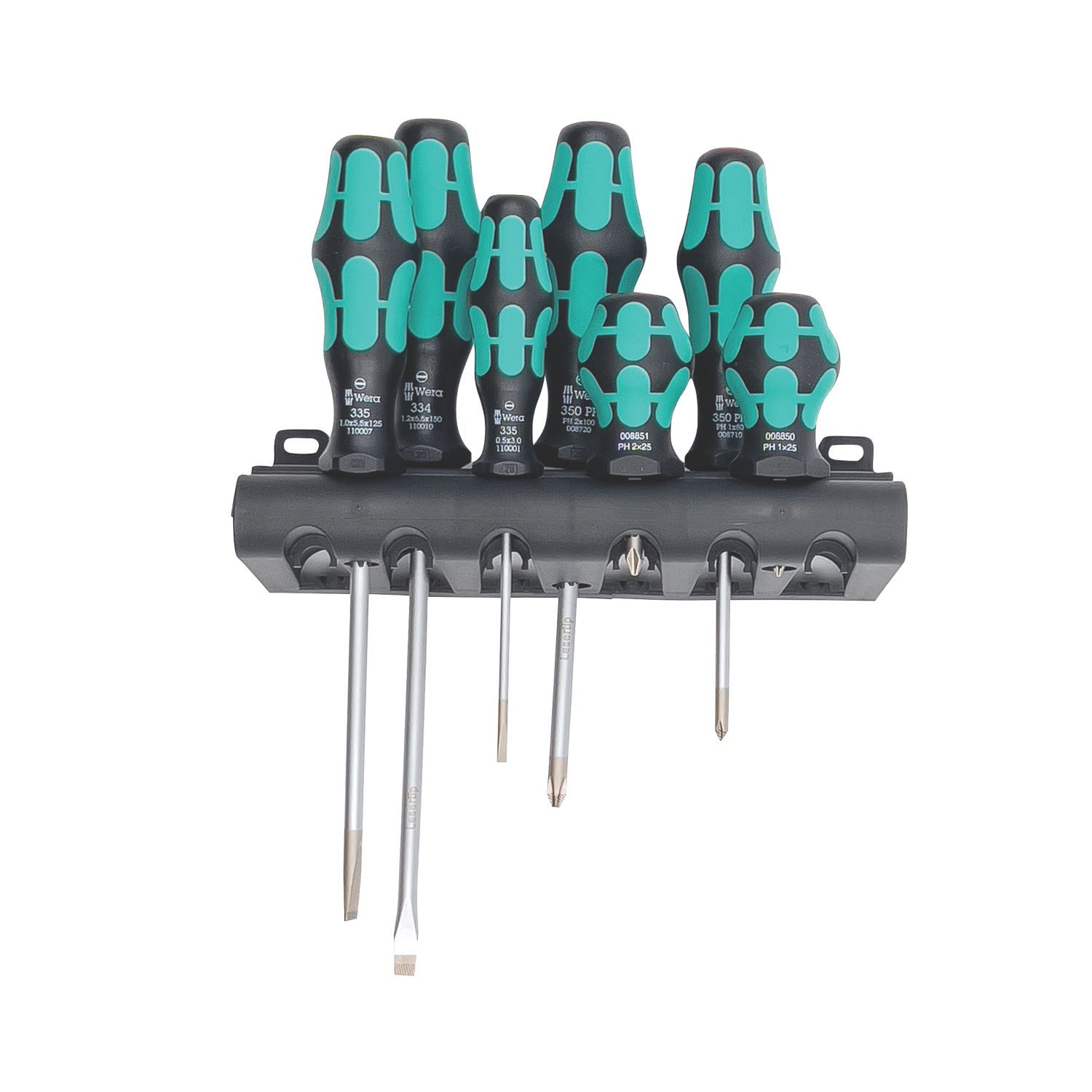 Wera 300/7 1 Mixed Screwdriver Set 7 Pieces (669TX)