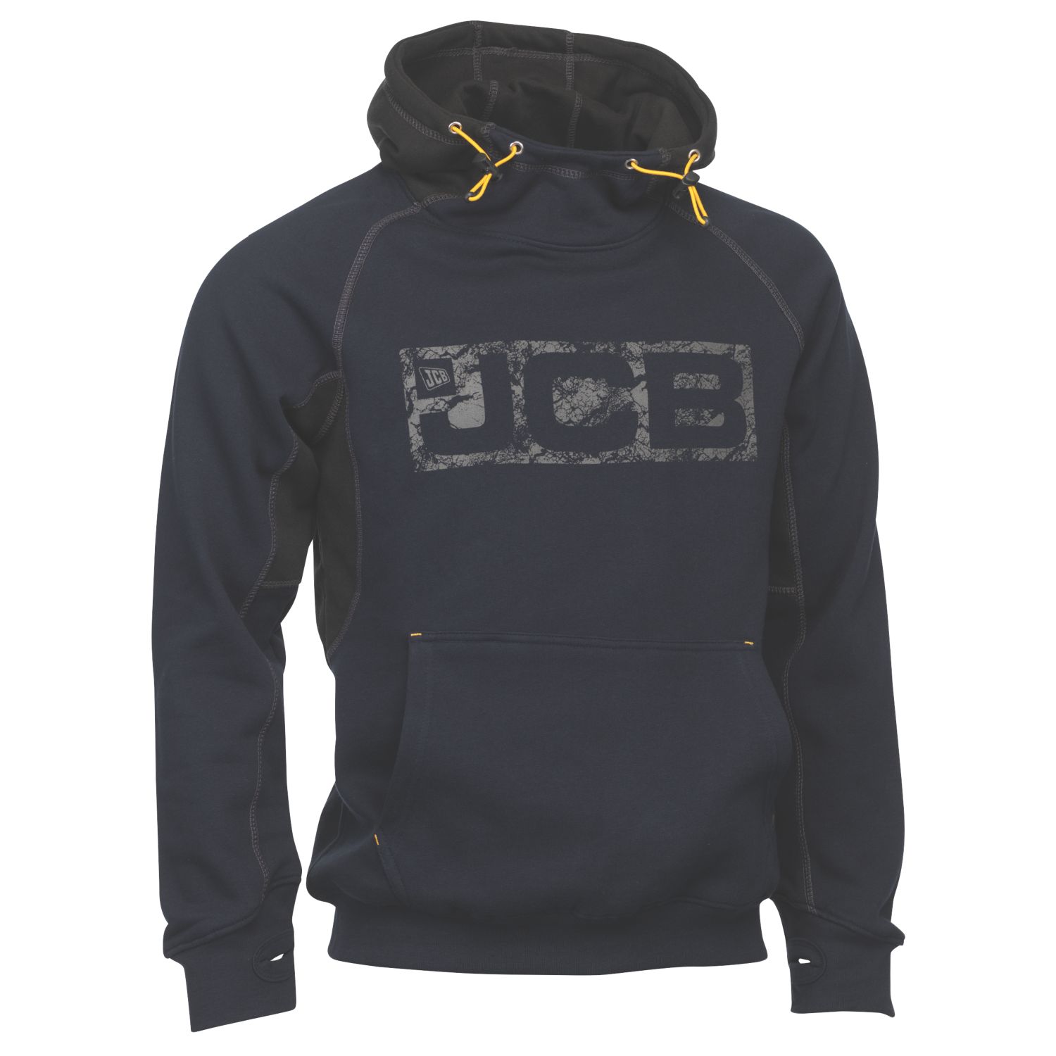 JCB Horton Hoodie Navy/Black X Large 46-48" Chest (6705J)