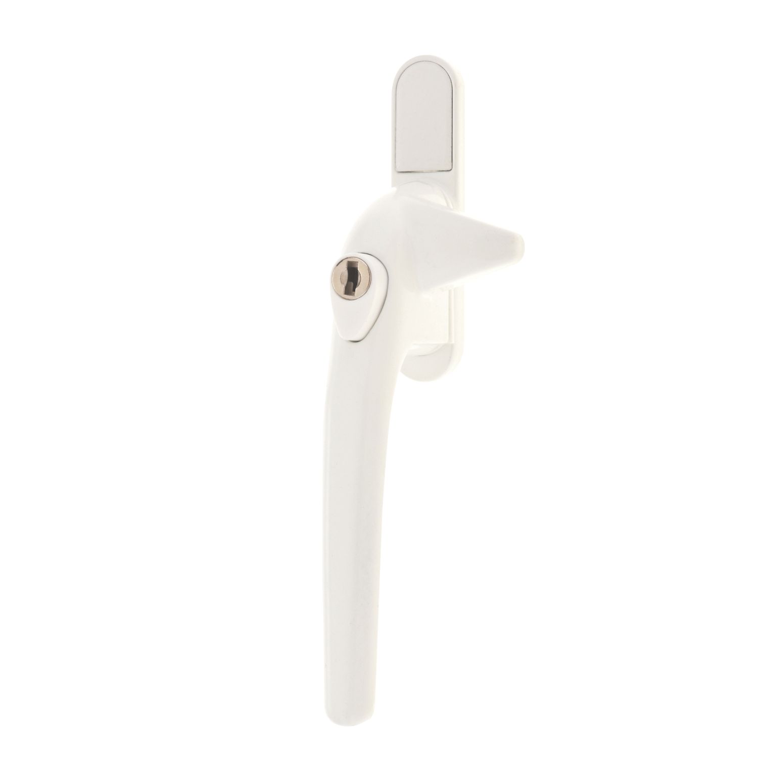 Mila RM Cockspur Left-Handed Window Handle White (6710P)