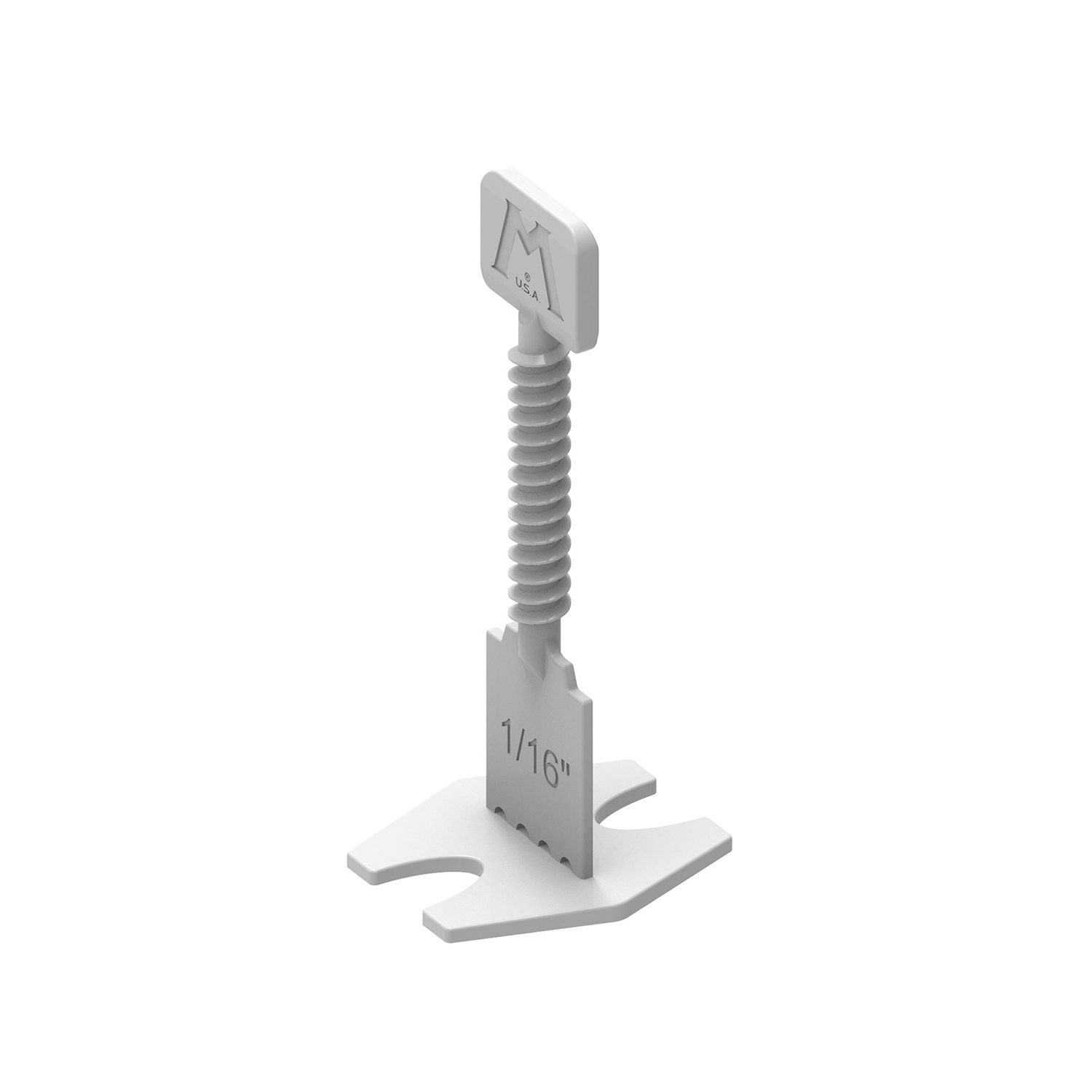 Marshalltown Fastcap Spacer Bases 1mm 250 Pack (671GL)