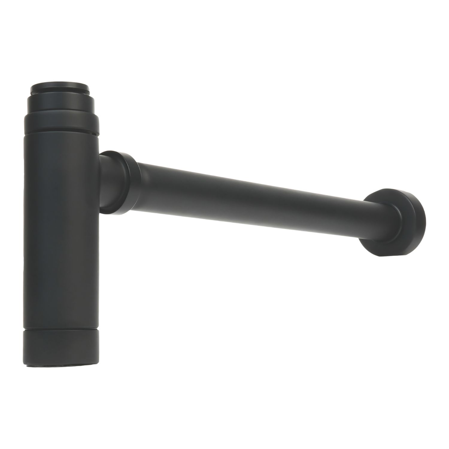 Flomasta Bottle Trap Matt Black 32mm (672YX)