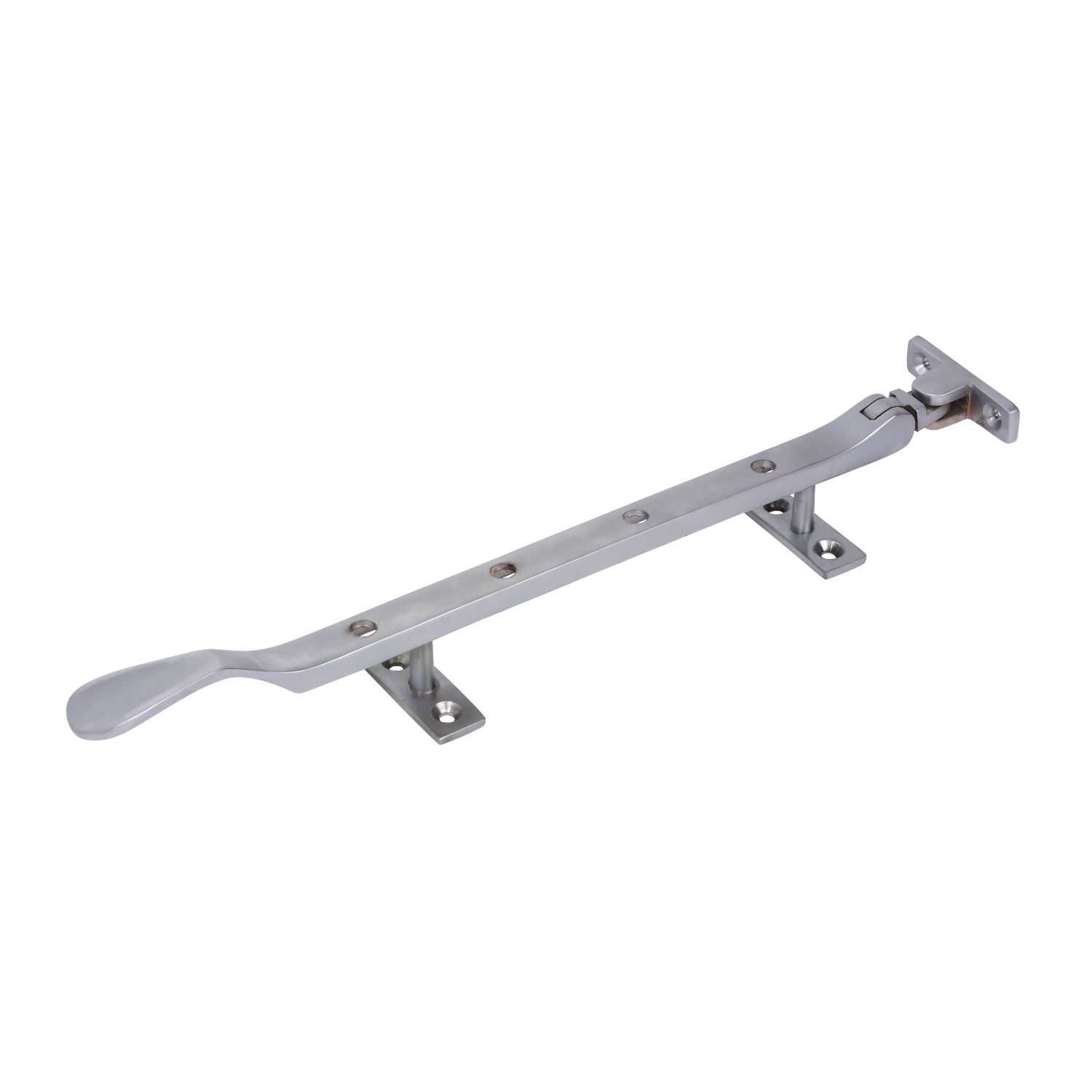 Traditional Casement Stay Satin Chrome 254mm (67380)