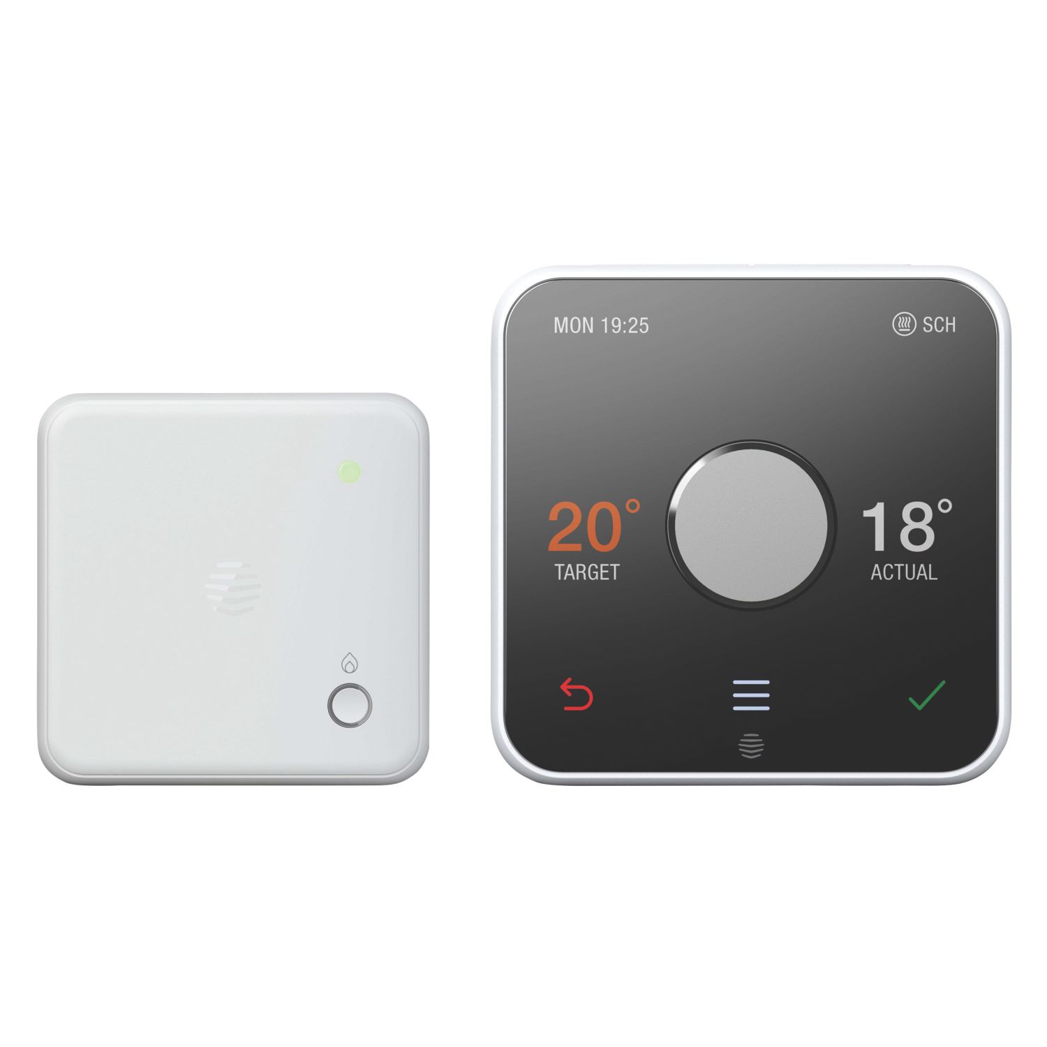 Hive Hubless Active V3 Wireless Heating Smart Thermostat White/Grey (673JK)