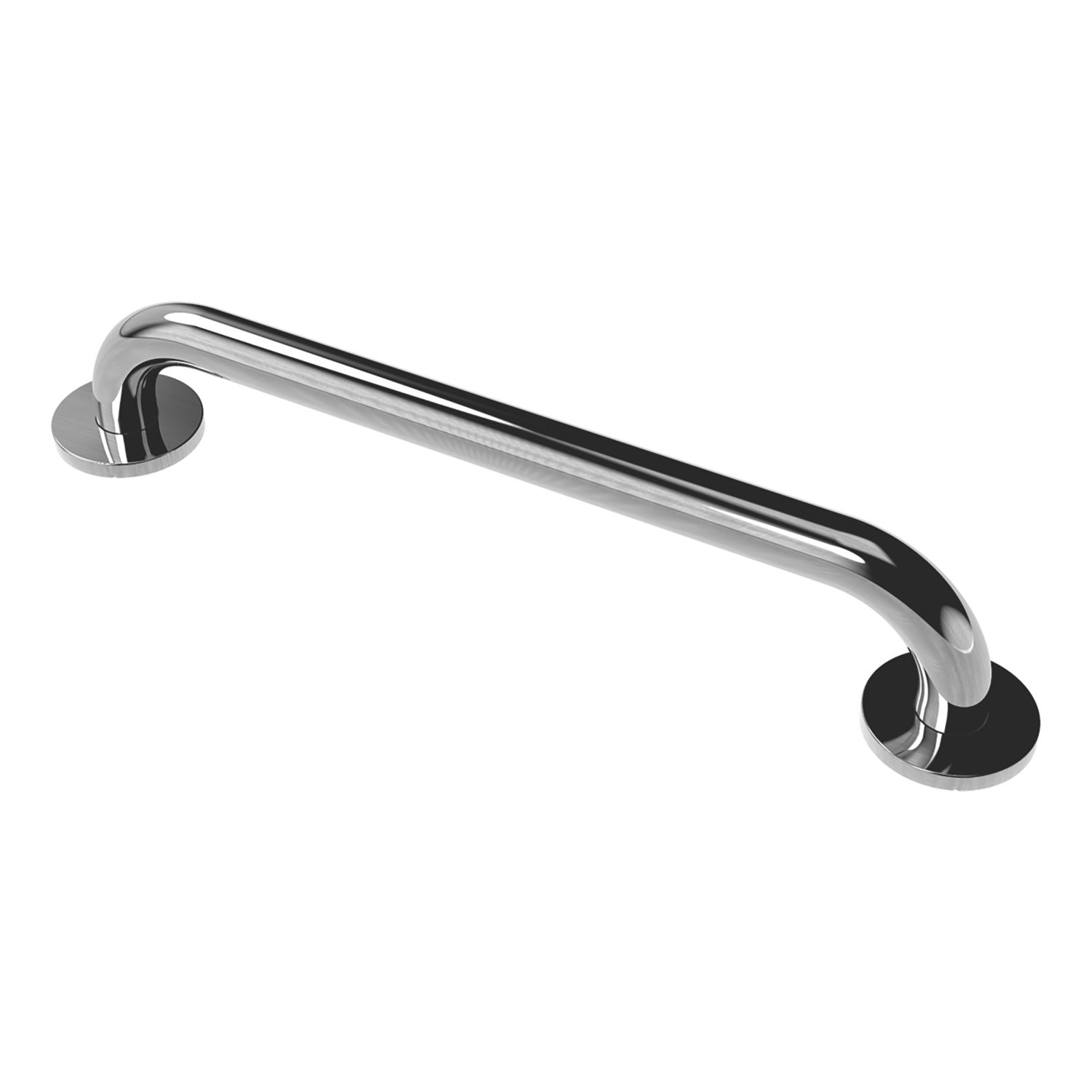 Nymas NymaCARE Straight Doc M Grab Rail Polished Stainless Steel 450mm (6740X)