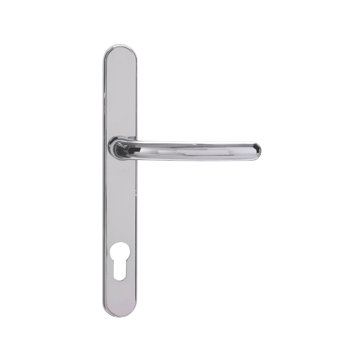 Fab & Fix Balmoral External Use Door Handles Pair Polished Chrome (6765P)