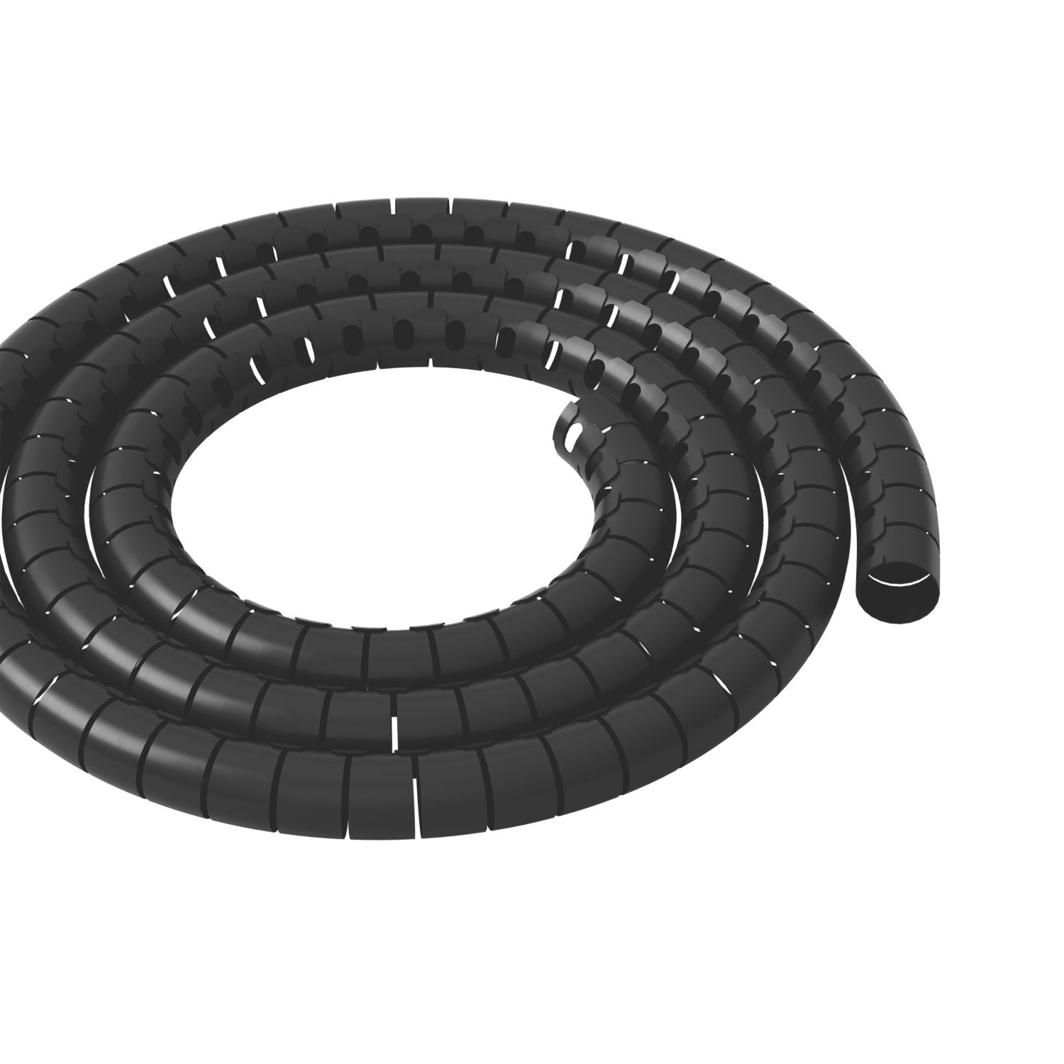 D-Line 10-20mm Black Cable Zipper 2.5m (676CX)