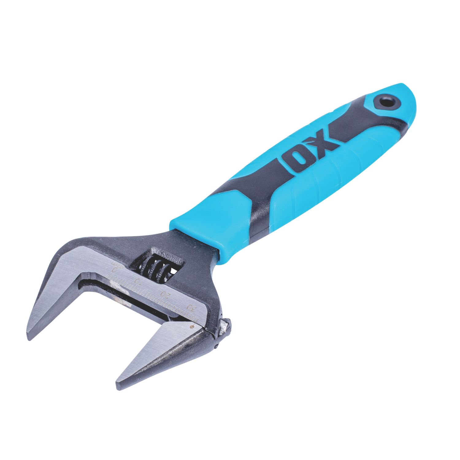 OX Pro Adjustable Wrench with Ultra Wide Jaw 6" (676XV)