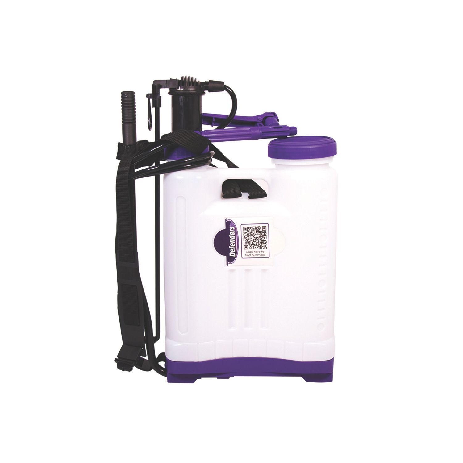 Defenders White / Purple Backpack Sprayer 12Ltr (677CR)