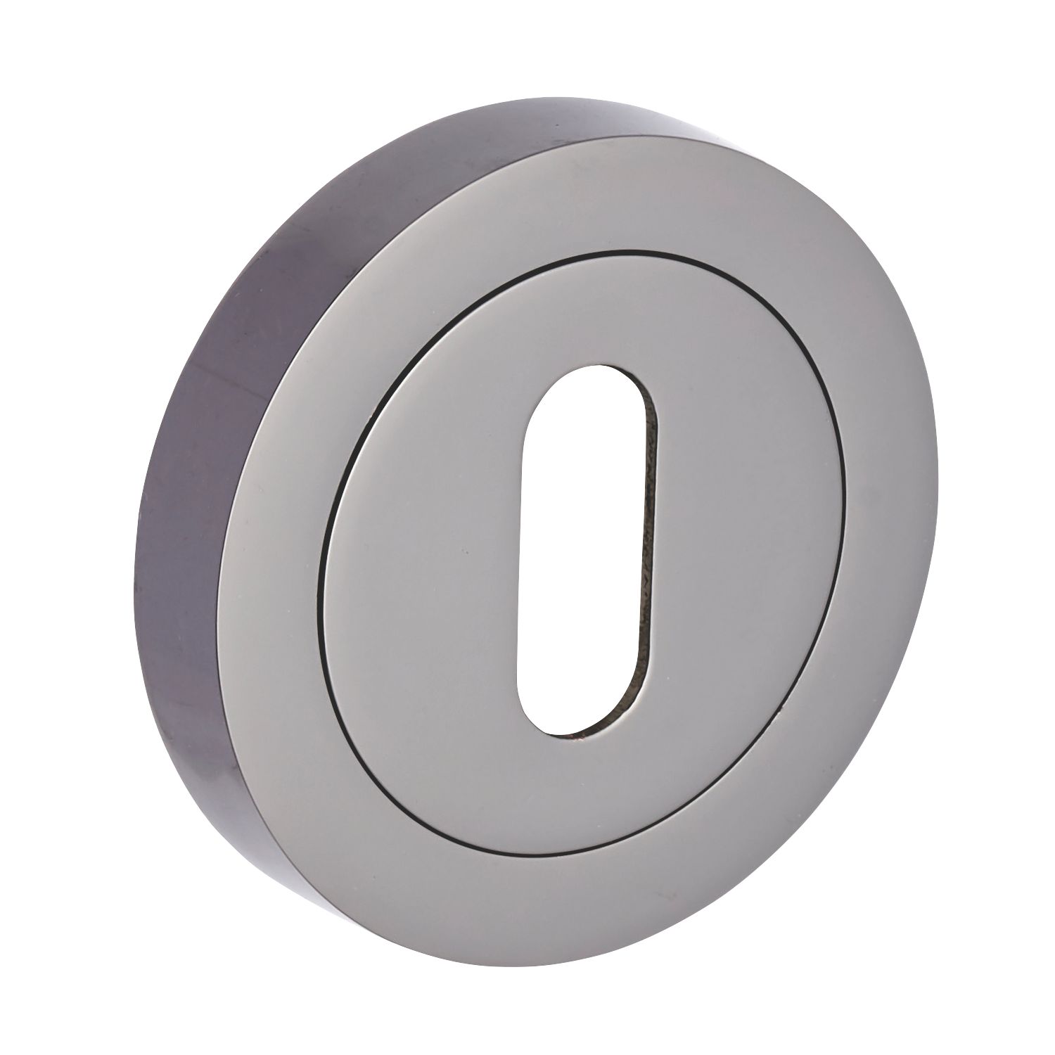 Smith & Locke Standard Escutcheon (Single) Black Nickel 50mm (678HY)