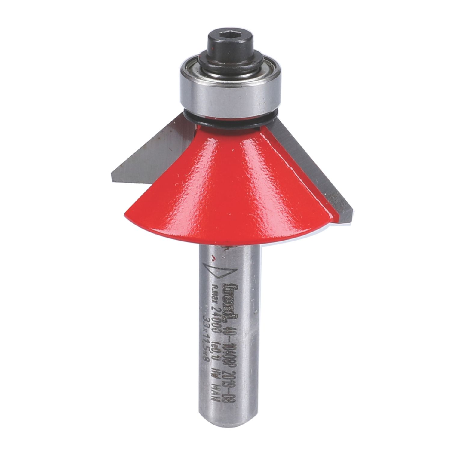 Freud 1/4" 45° Chamfer Router Cutter Bit 41.5mm x 15.9mm (678VV)