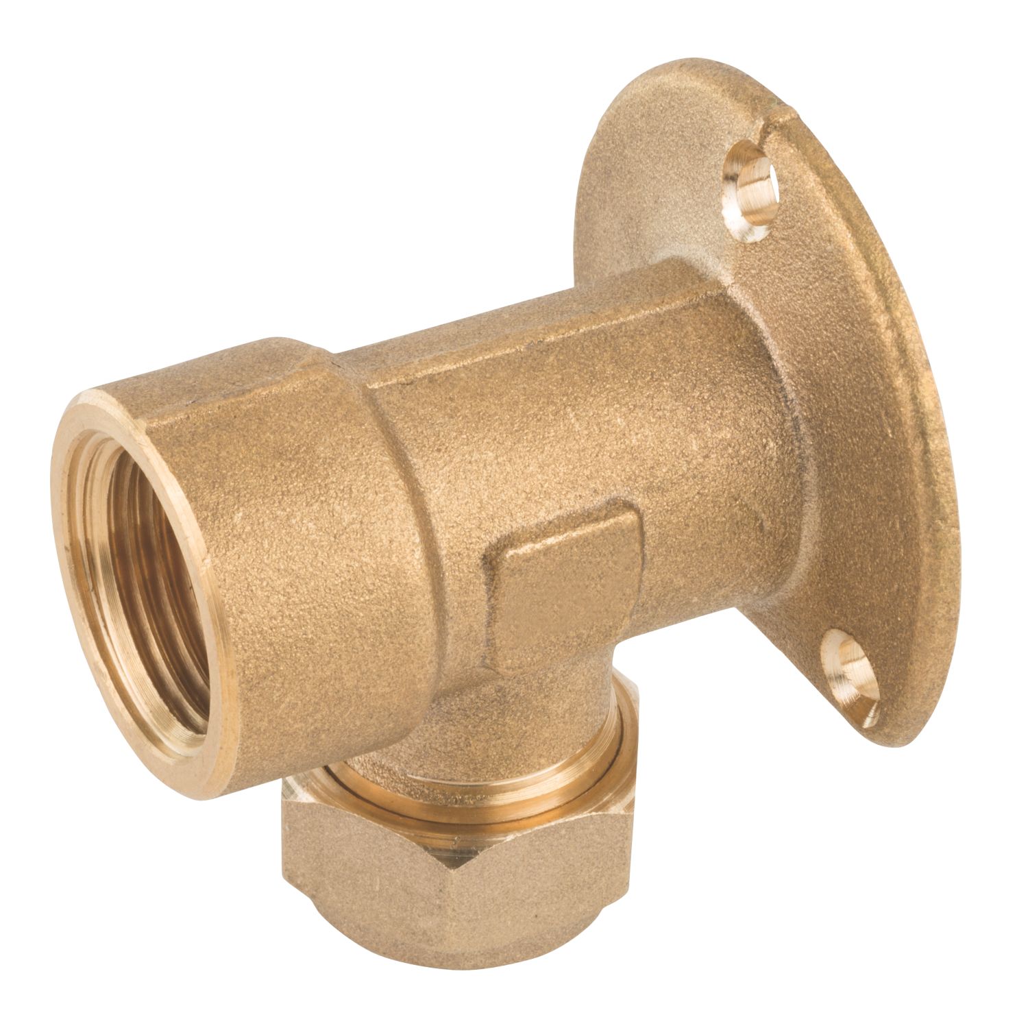 Midbrass Brass Compression Adapting 90° Elbow 1/2" x 1/2" (679HP)