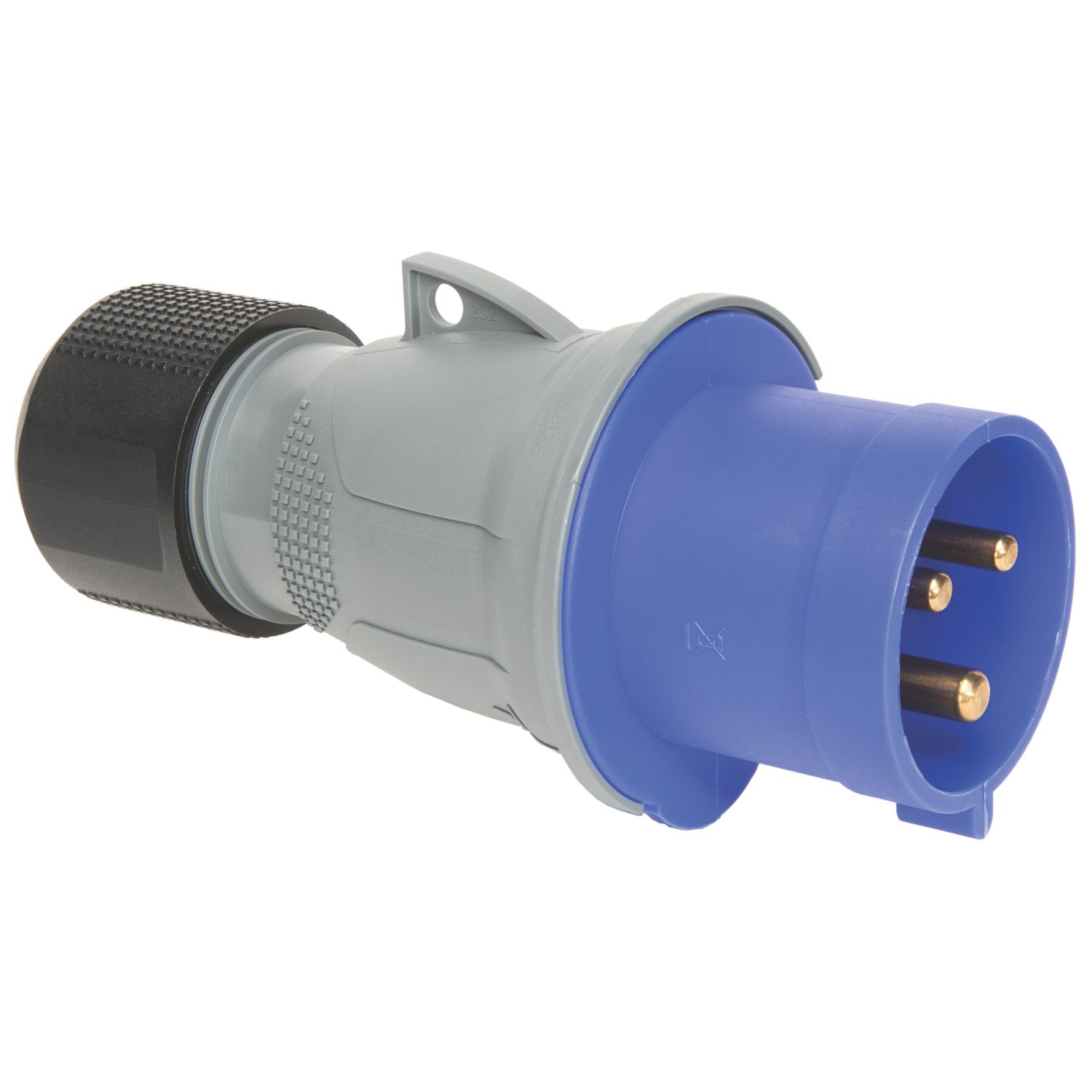 Amphenol 32A 2P+E Connector 250V (6803X)