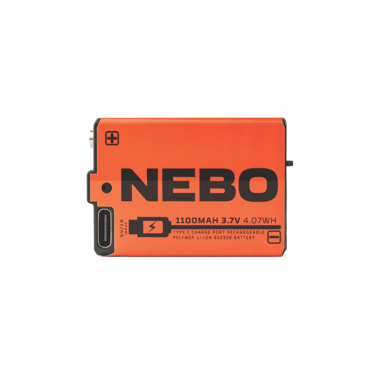 Nebo NEB-BAT-0012-G Rechargeable 802938 3.7V Li-Ion Battery (681CY)