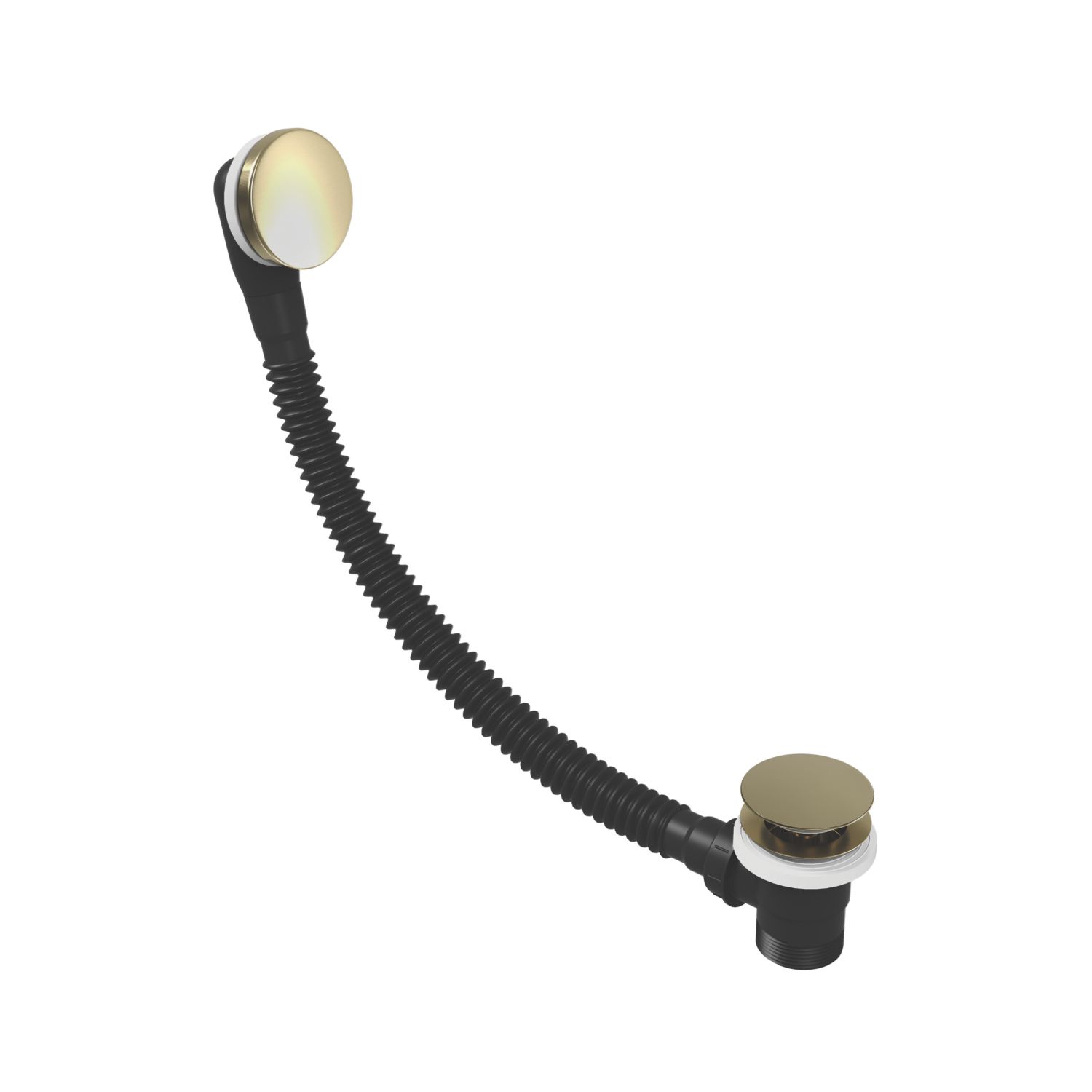 ETAL Bath Waste & Overflow Brushed Brass (681VN)