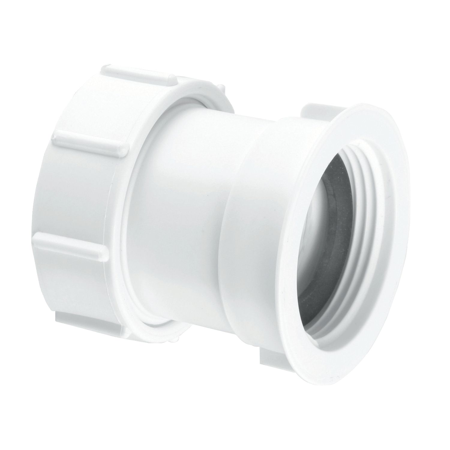 McAlpine S29 Compression Connection Straight Connector White 32mm x 32mm (682HR)