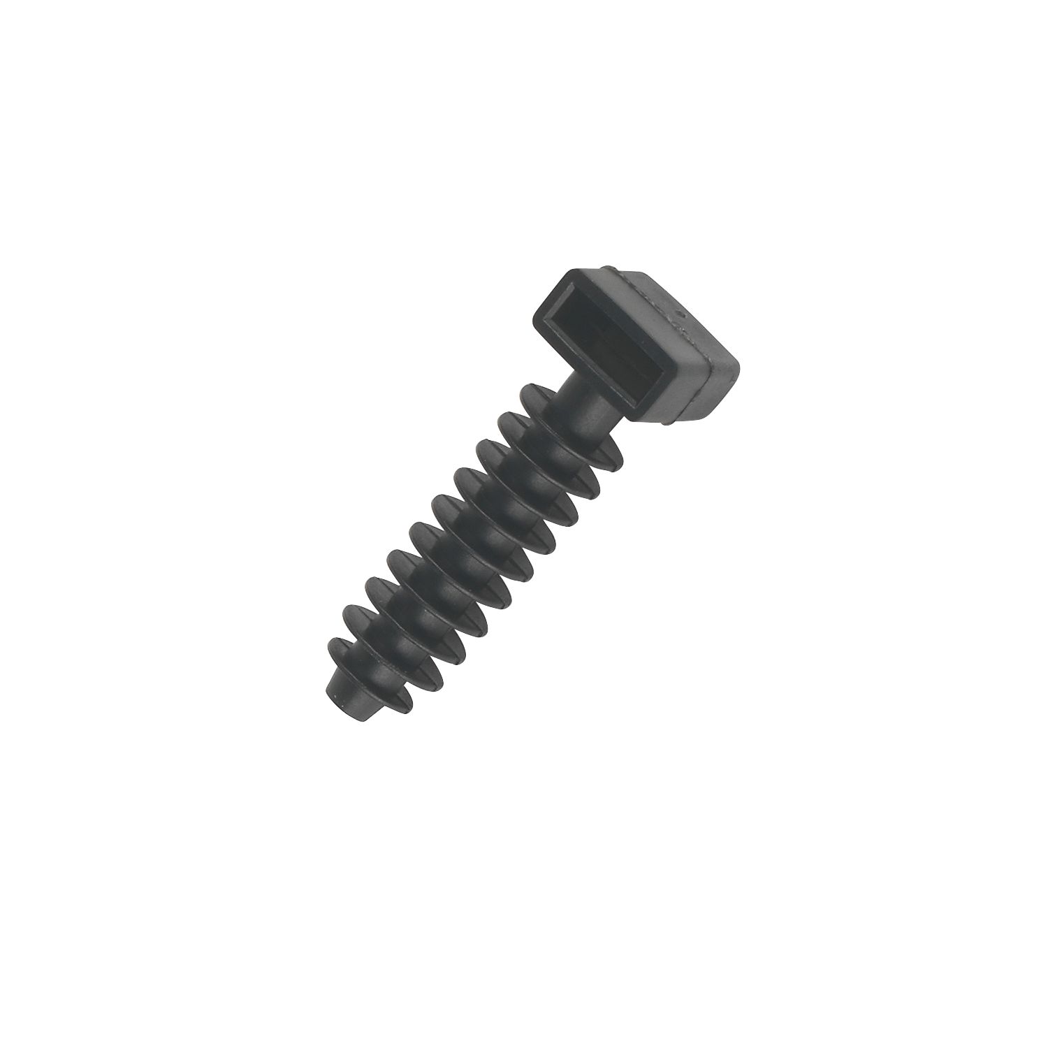 Essentials Cable Tie Masonry Mounts Black 40.2mm x 10mm 100 Pack (68305)