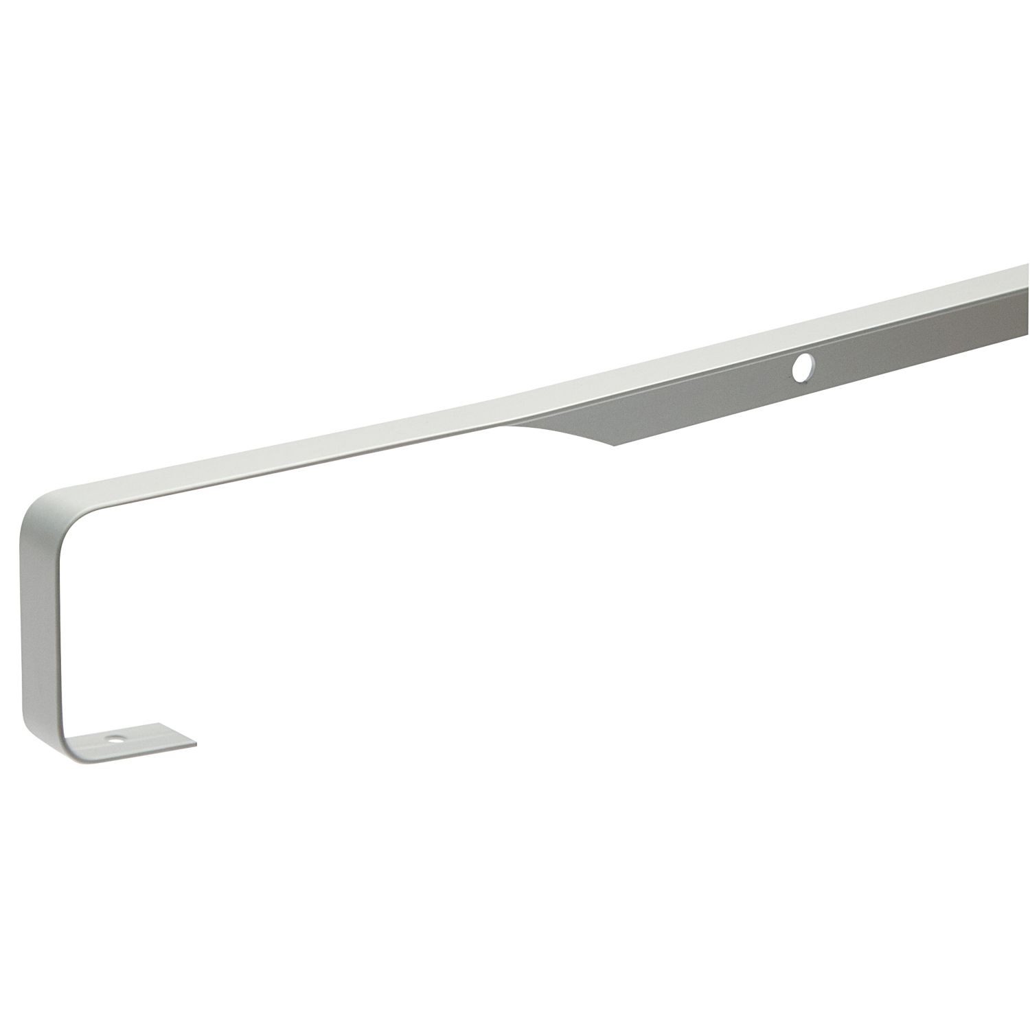 Unika Butt Joint Brushed Silver 630mm x 40mm (687PG)