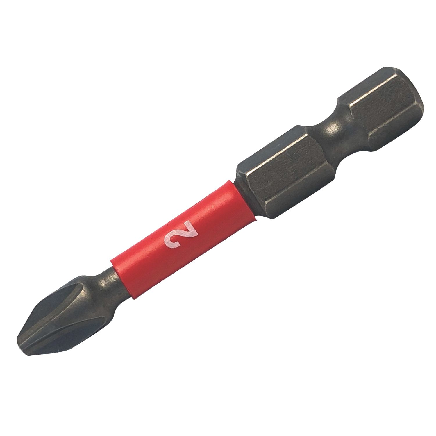 Wera Impaktor 1/4" 50mm Hex Shank PH2 Diamond-Coated Screwdriver Bits 5 Pack (689HP)