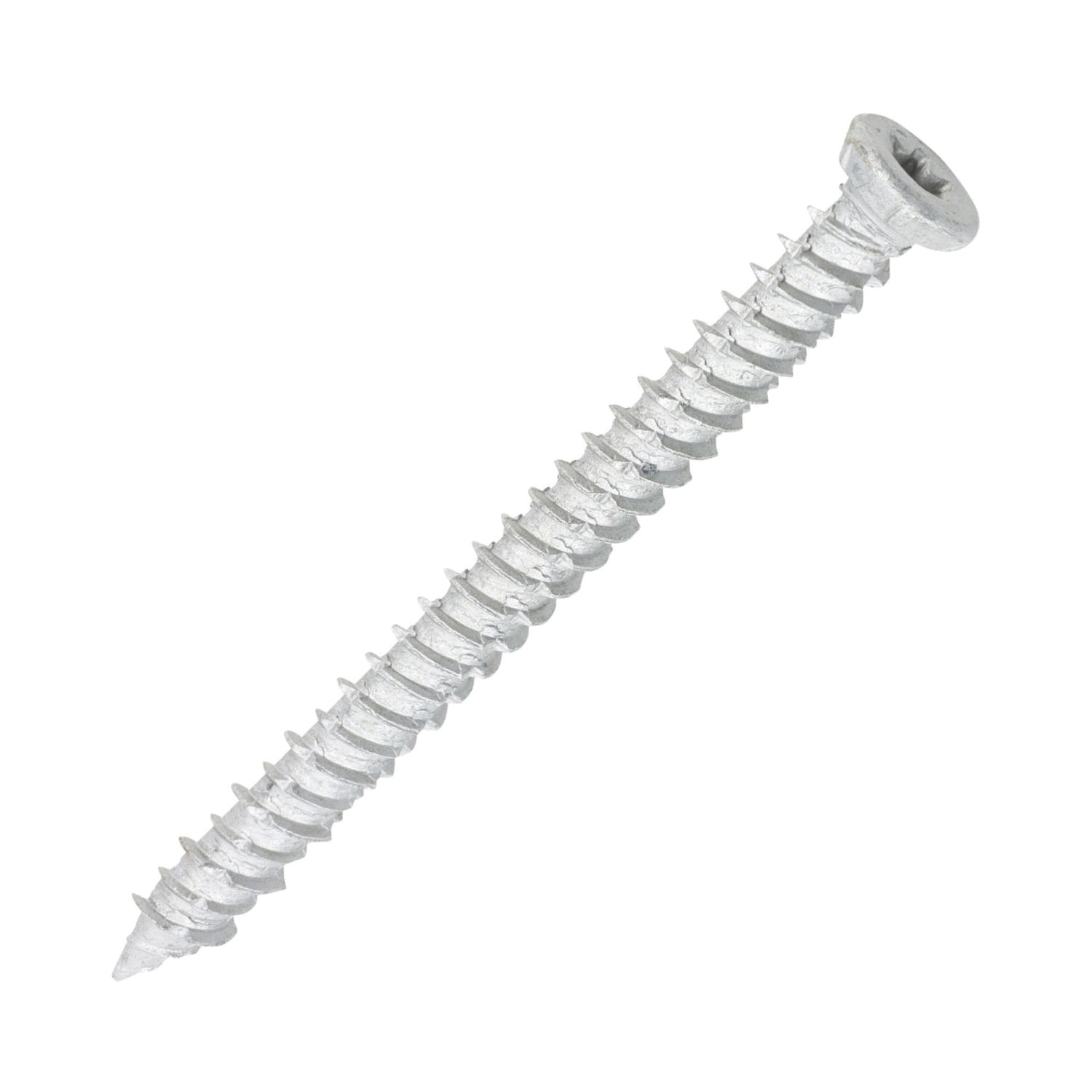 Timco TX Flat Self Tapping Exterior Concrete Screws 7.5mm x 80mm 100 Pack (689KG)