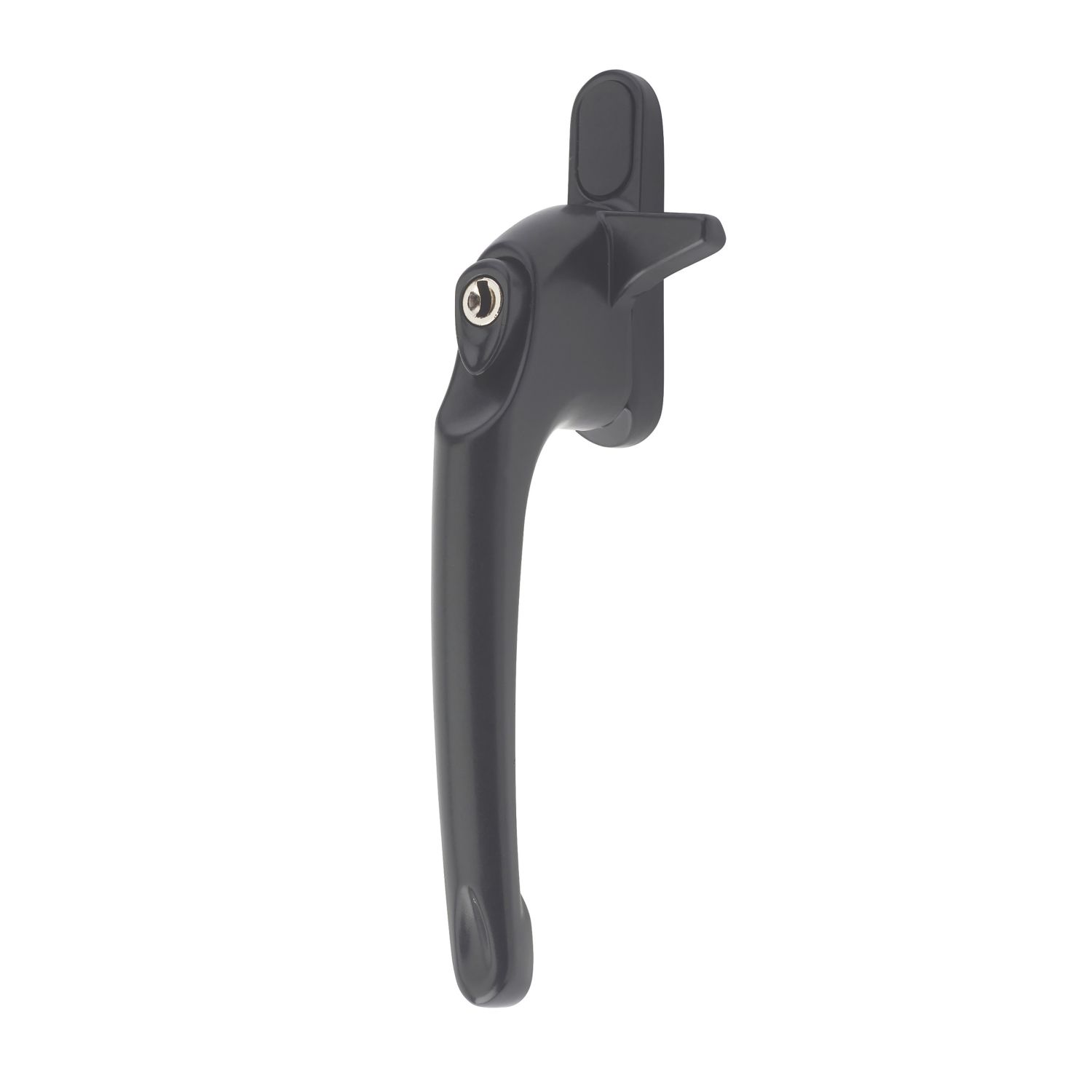 ERA Left-Handed Cockspur Window Handle Black (692AW)