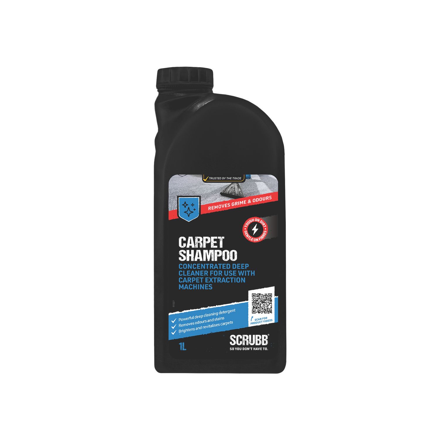 Scrubb Carpet Shampoo Detergent 1Ltr (692EH)