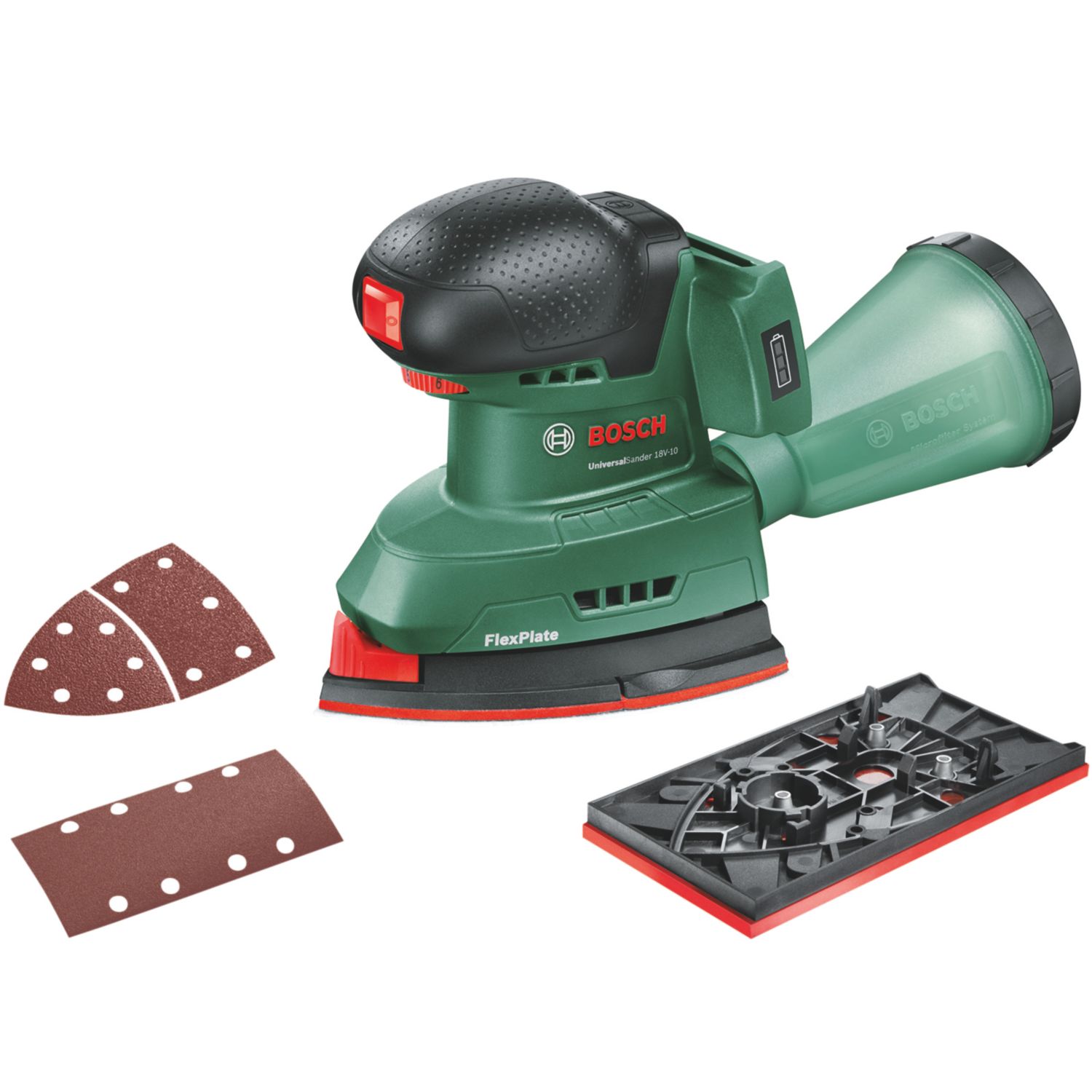 Bosch UniversalSander 18V-10 18V Li-Ion Power for All Cordless Sander - Bare (693CH)