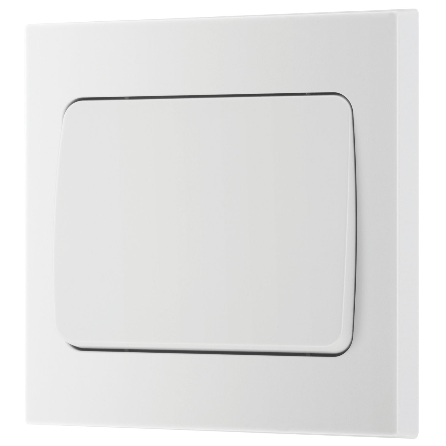 British General 900 Series 20A 16AX 1-Gang 2-Way Wide Rocker Switch White (693PM)