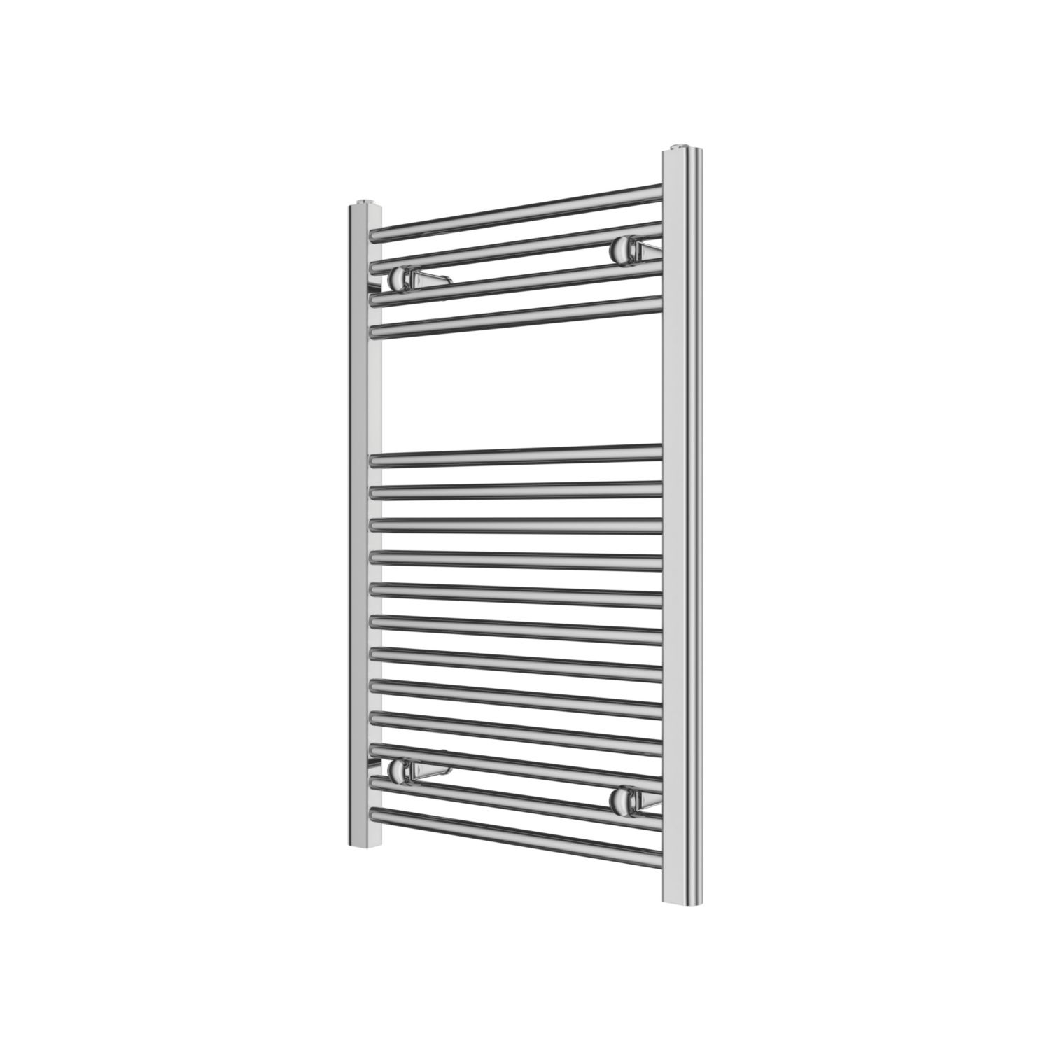 Flomasta 800mm x 500mm 925BTU Chrome Flat Towel Radiator (693TF)