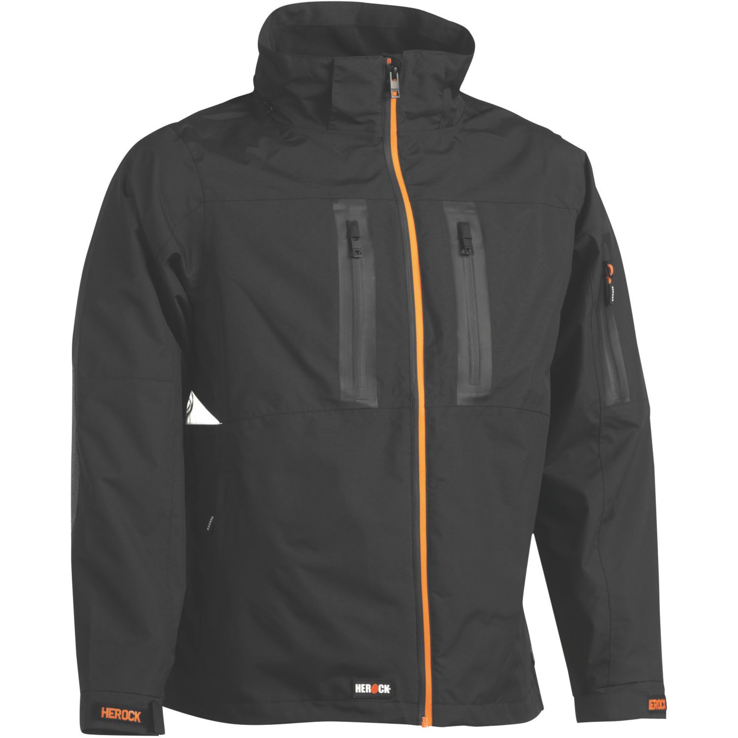 Herock Aspen Rain Jacket Black Medium 36-39" Chest (694KV)