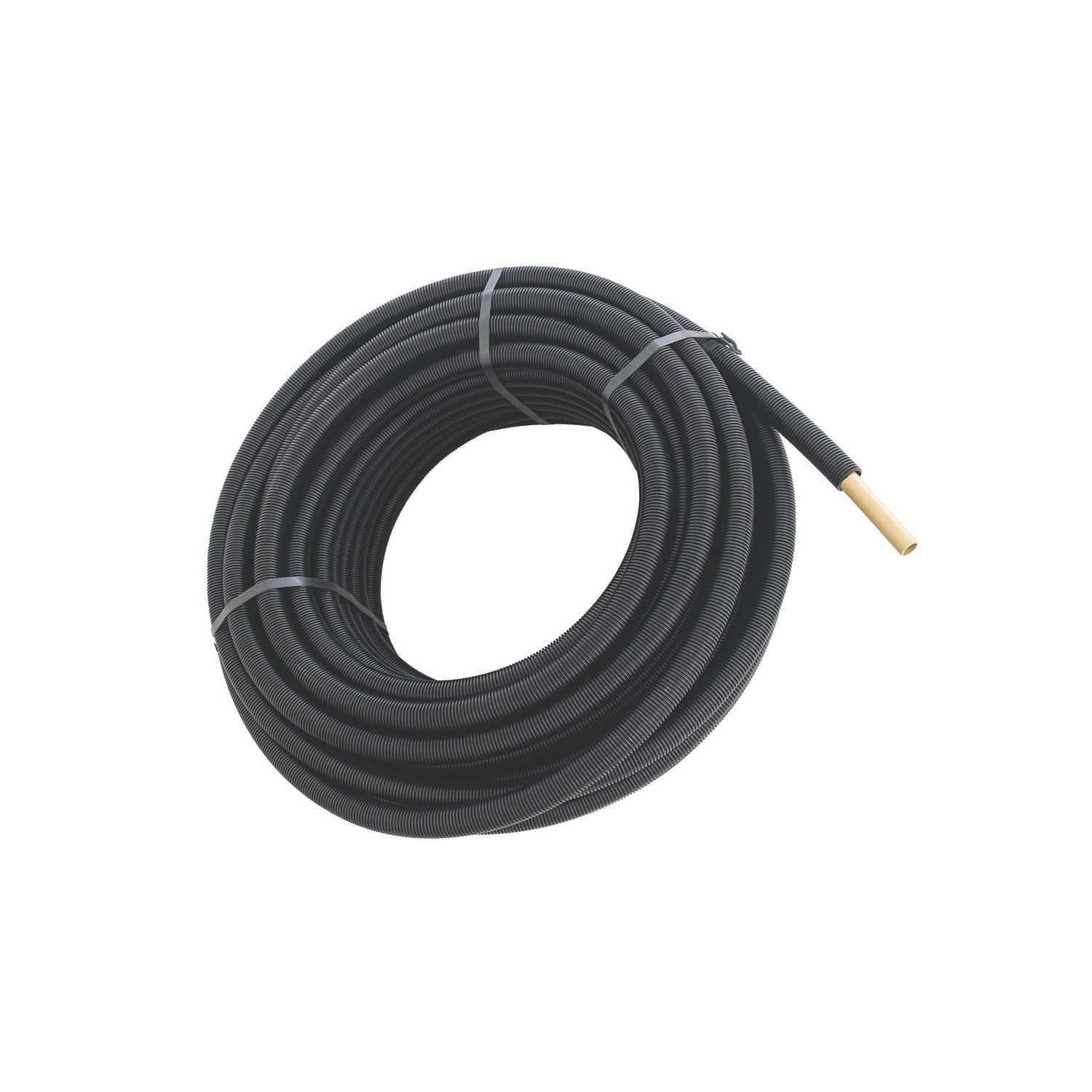 Qual-Pex Plus+ Easy-Lay 3/4" PE-X Plumbing & Central Heating Pipe 700mm x 50m Black (696KH)