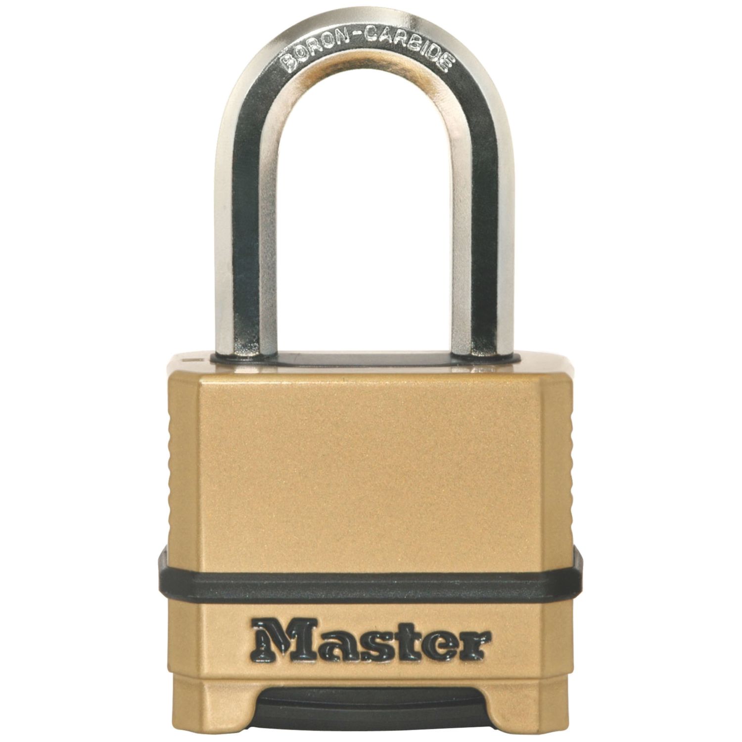 Master Lock Excell Weatherproof Combination Padlock Brass 56mm (6970F)