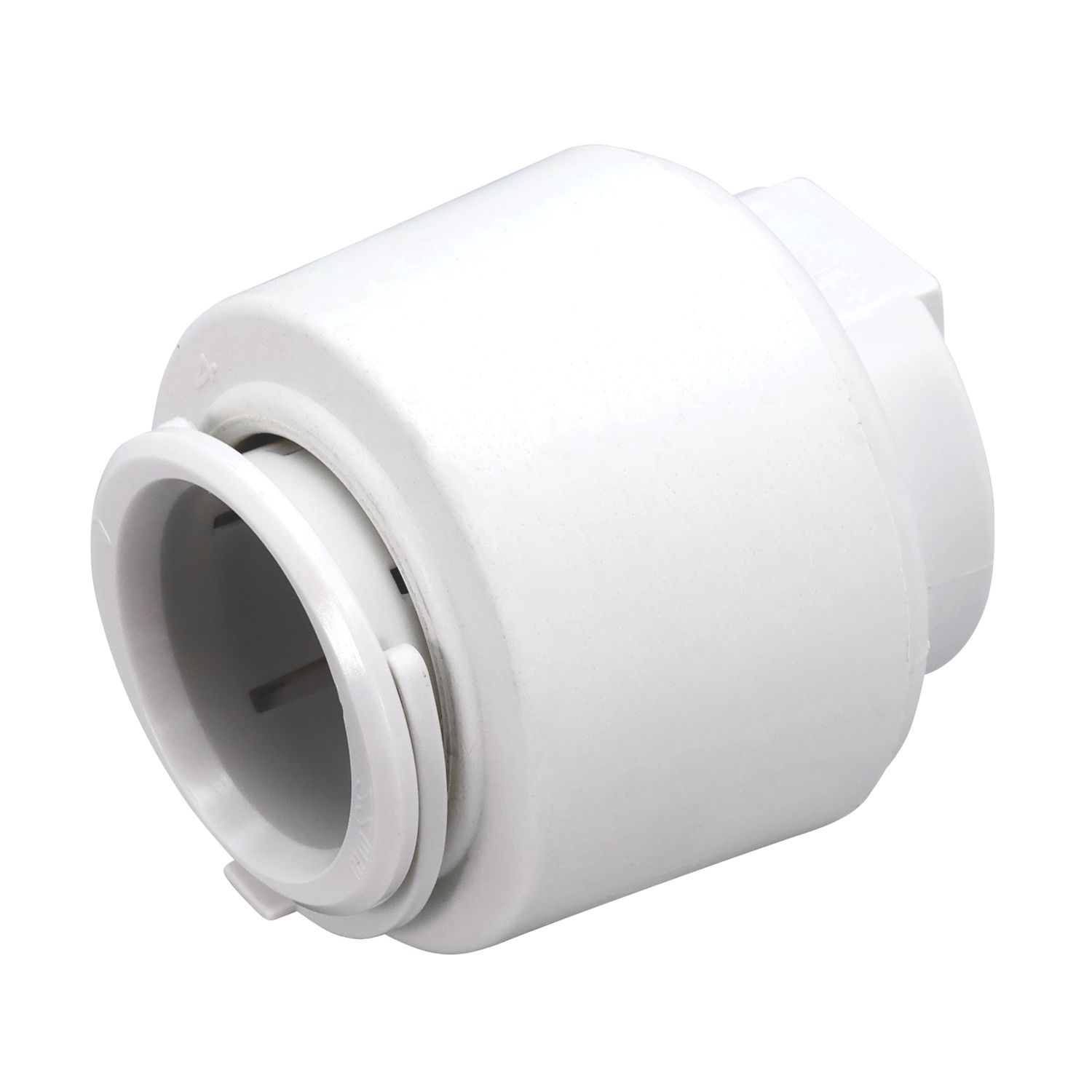 FloPlast FloFit+ Plastic Push-Fit Stop End 28mm (697RF)