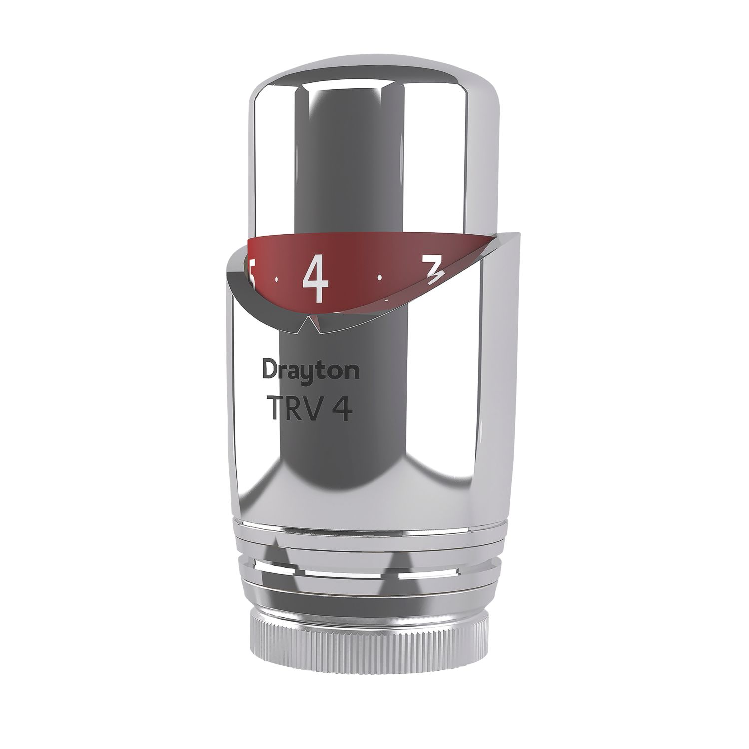 Drayton TRV4 Chrome Thermostatic Radiator Head (6987R)