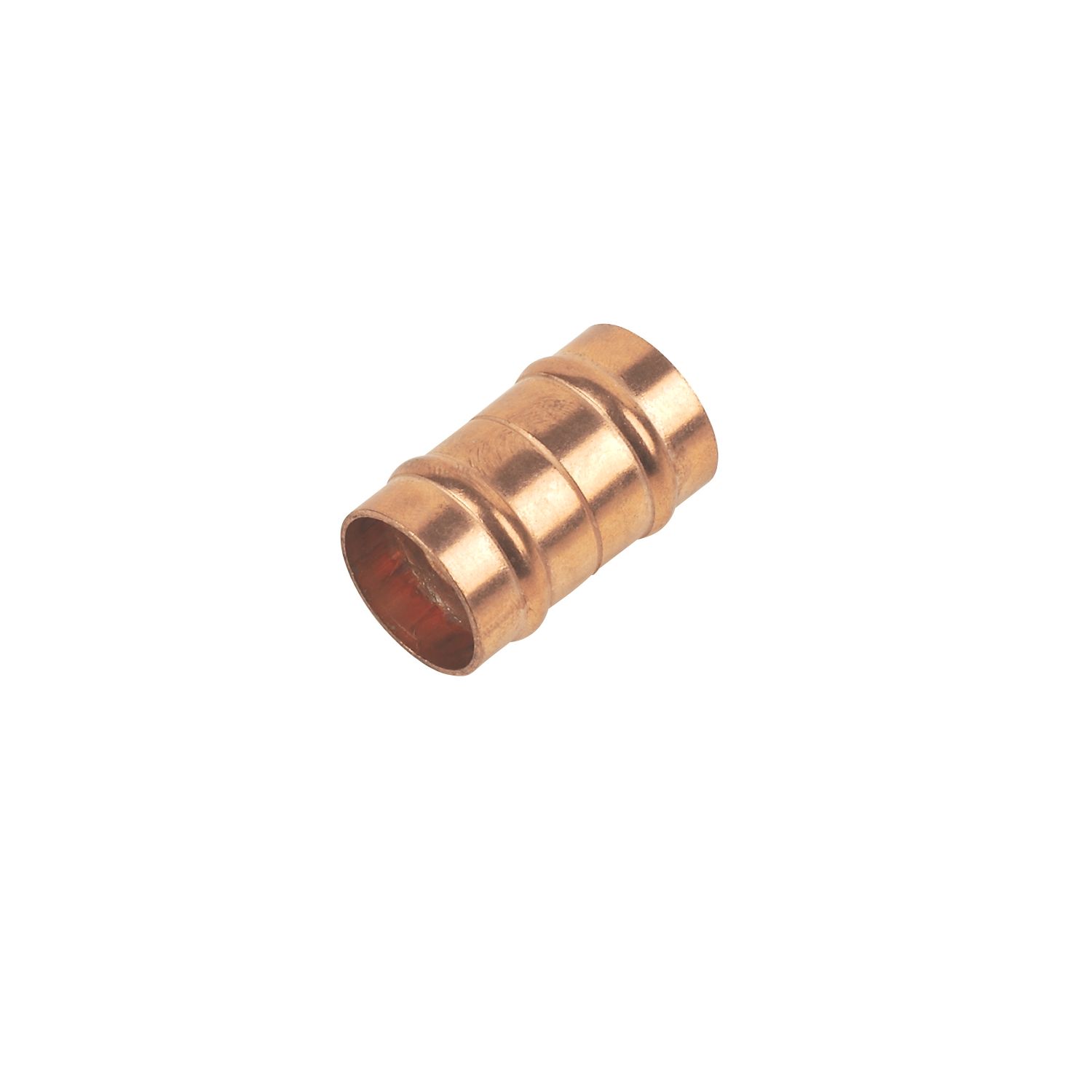 Flomasta Copper Solder Ring Adapting Couplers 15mm x 1/2" 2 Pack (69948)