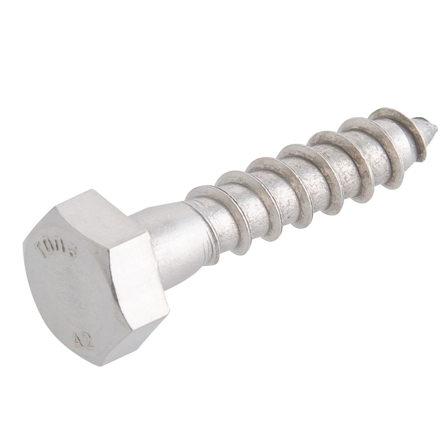 Easydrive Hex Bolt Thread Cutting Coach Screws 10mm x 50mm 10 Pack (6997T)