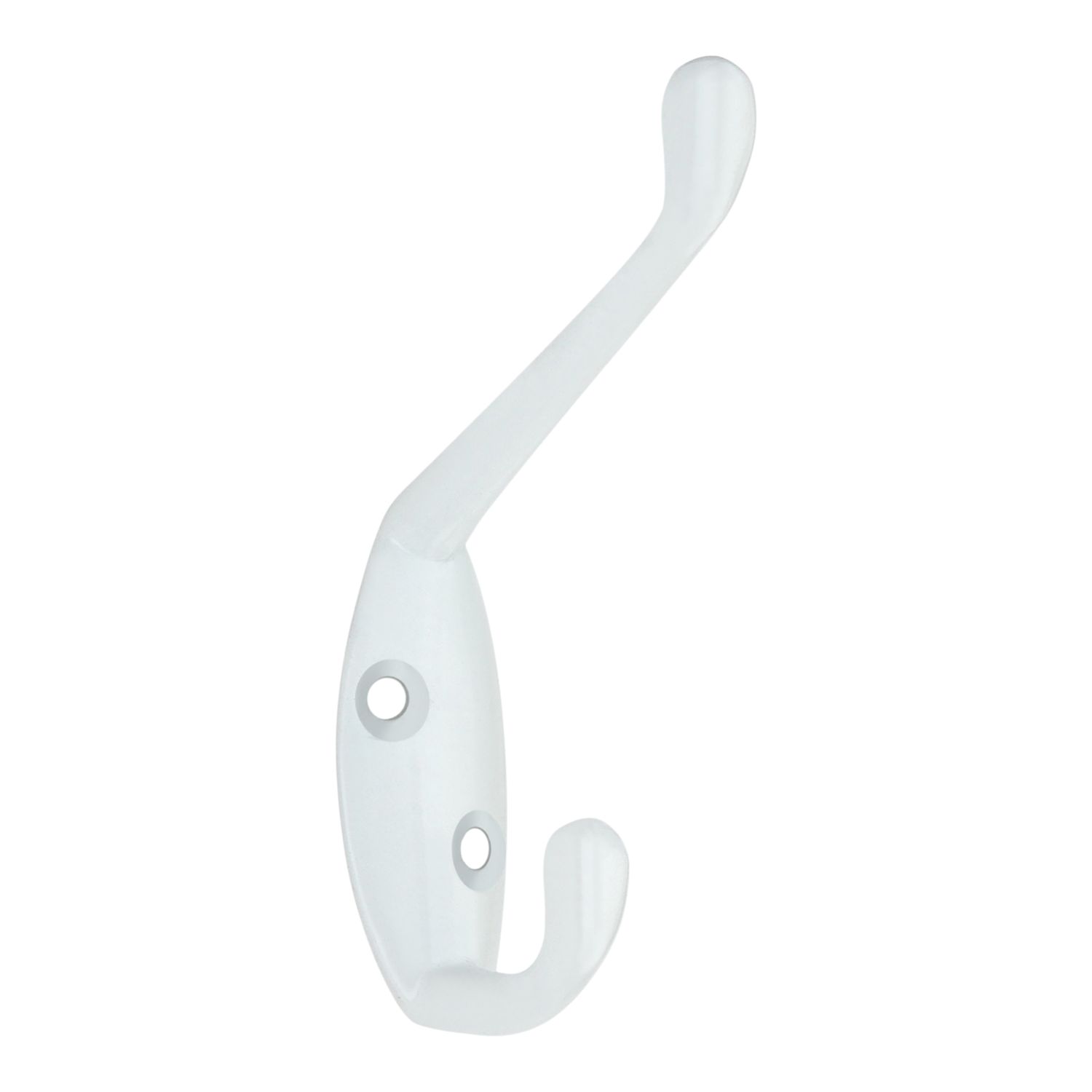 Essentials Coat & Hat Hook White 86mm (699TA)