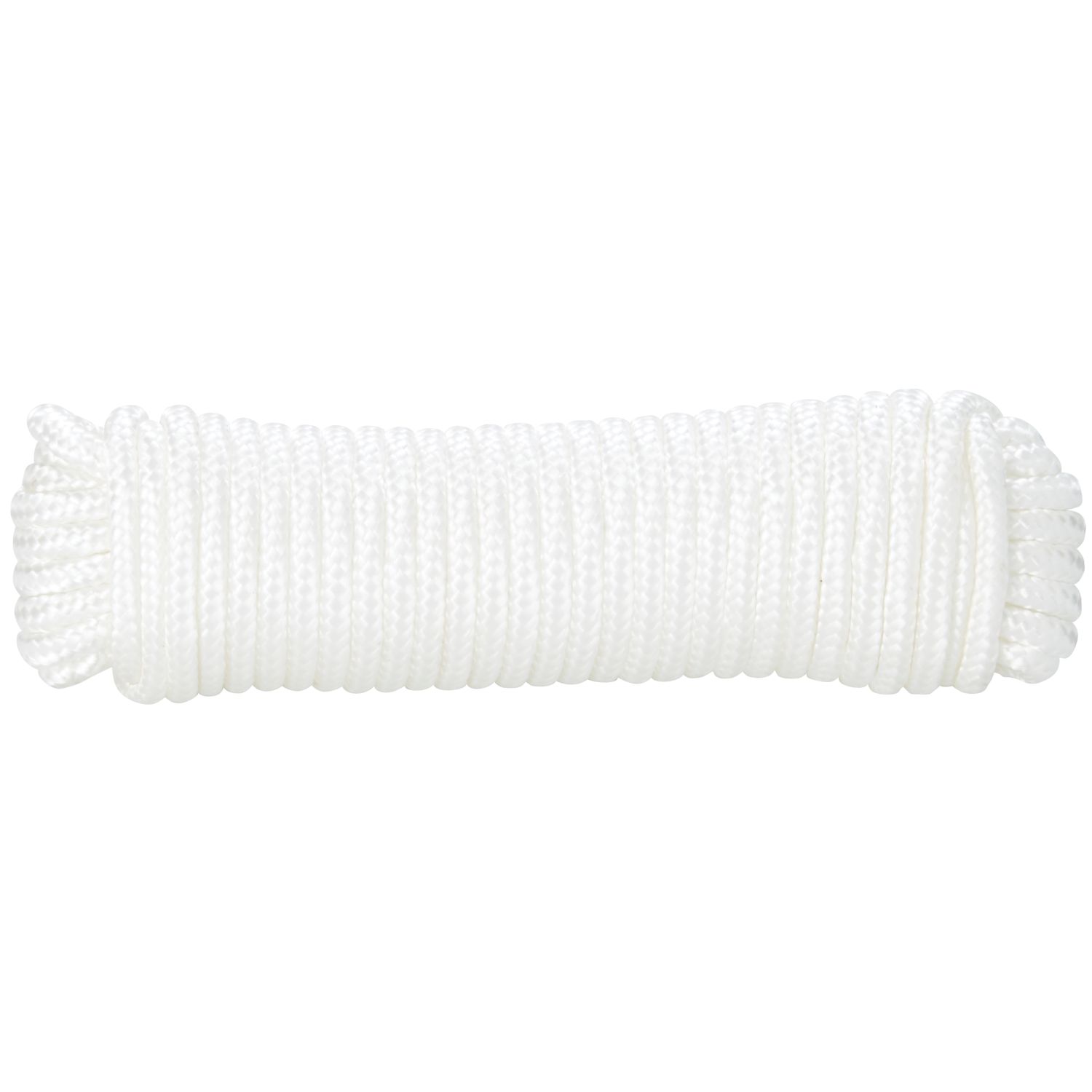 Diall Braided Rope White 5mm x 10m (7000V)