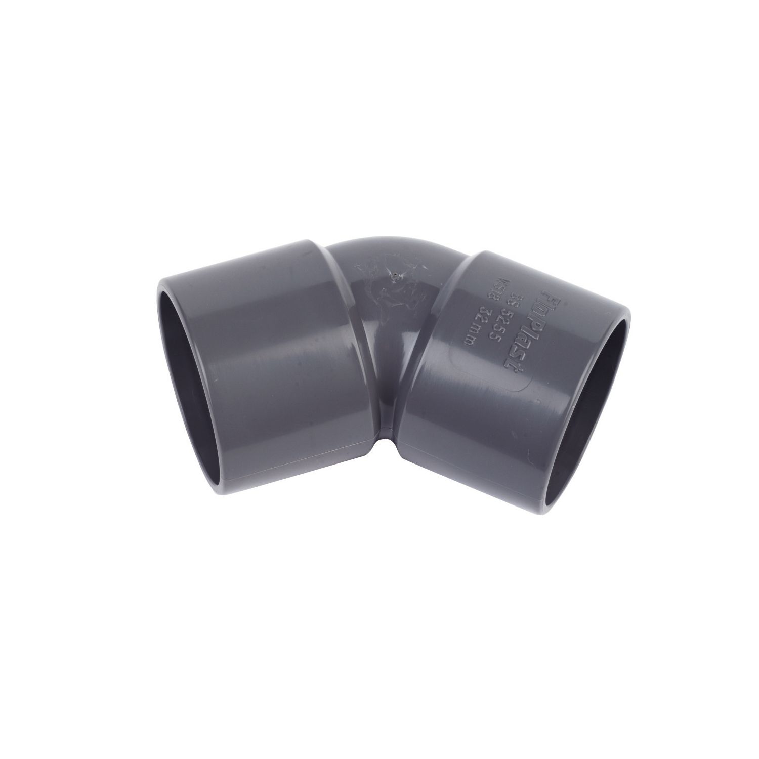 FloPlast Bends 135° Grey 32mm 5 Pack (70136)