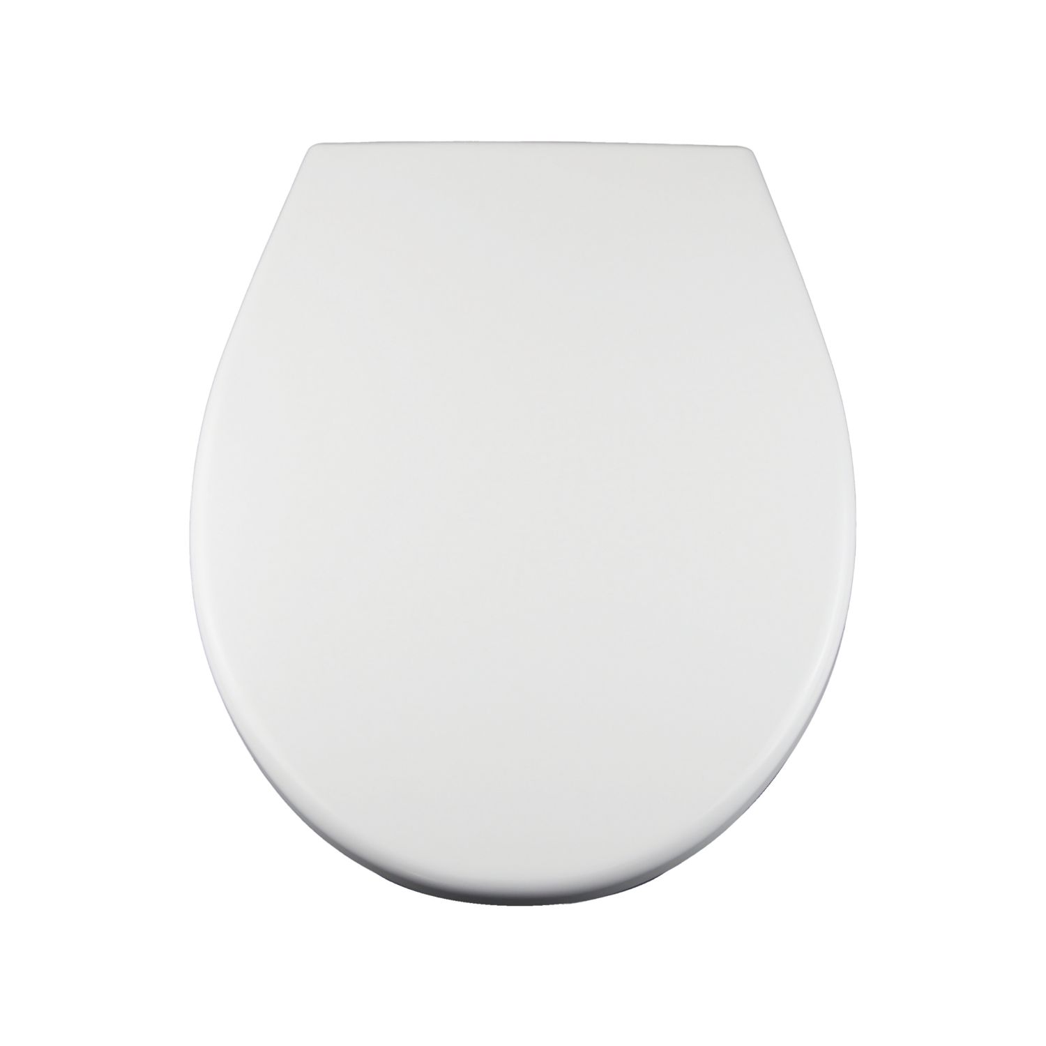 Swirl Soft-Close with Quick-Release Toilet Seat Stainless Steel & Plastic White (701HA)