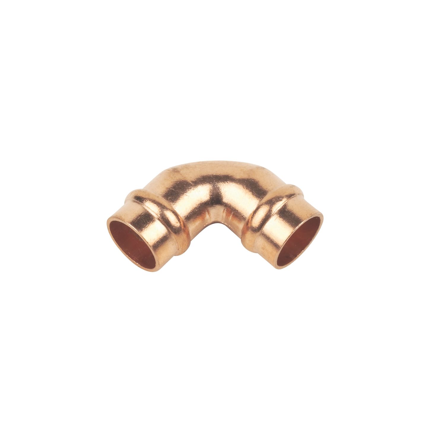 Flomasta Copper Solder Ring Equal 90° Elbows 10mm 2 Pack (70204)