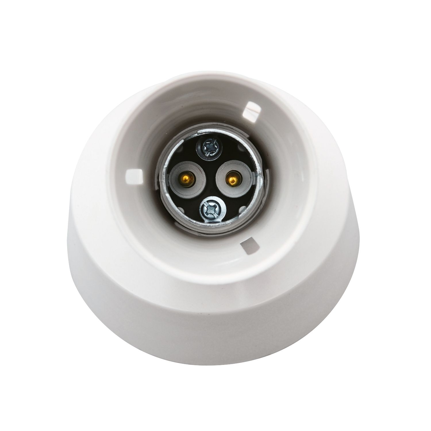 British General Angled HO Batten Lamp Holder Light Fitting B22 3" (70286)