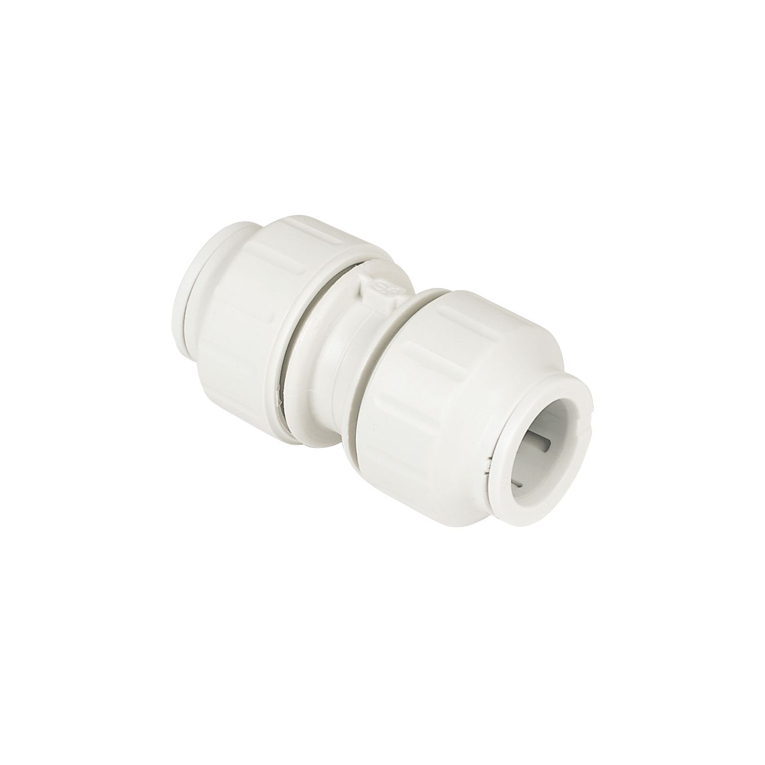 JG Speedfit Plastic Push-Fit Equal Couplers 22mm 5 Pack (70438)