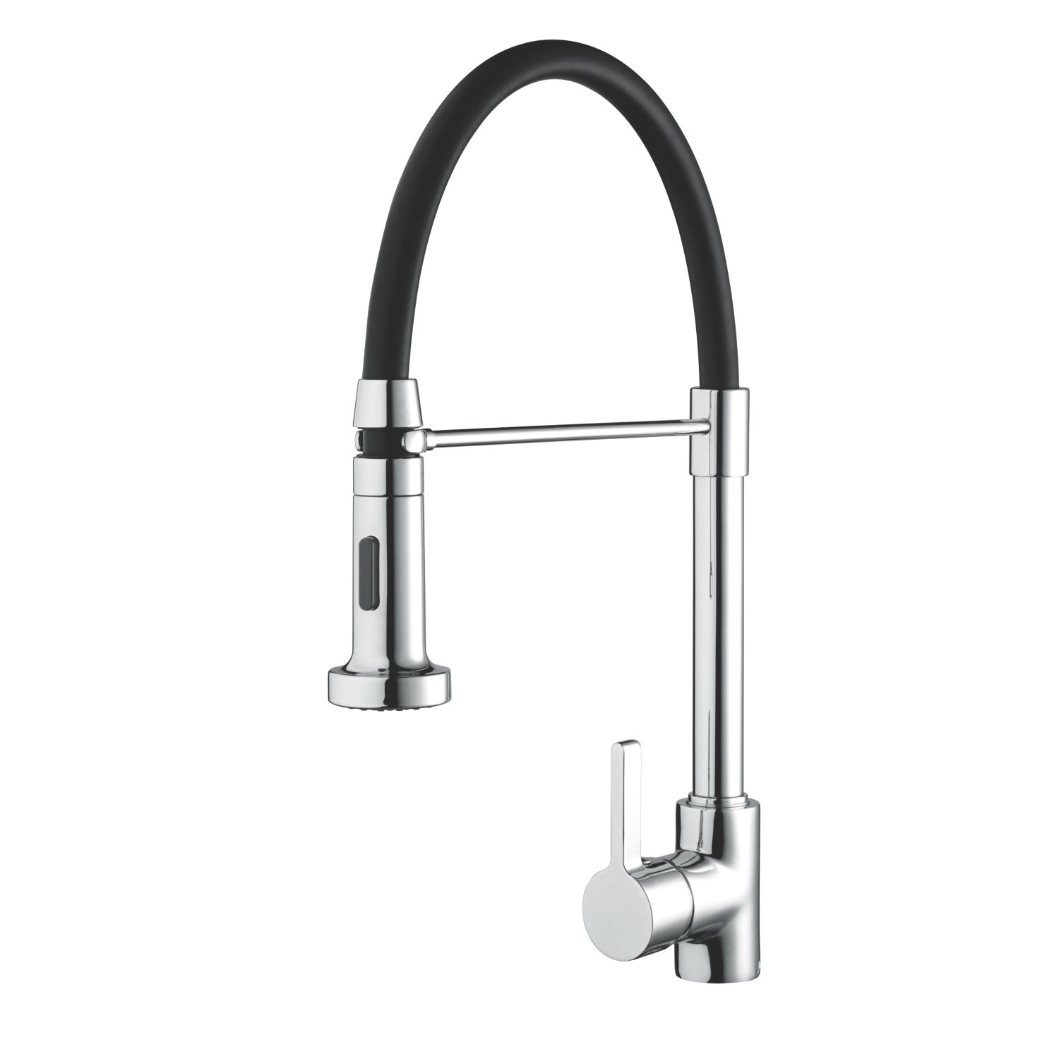 Bristan Liquorice LQR PROSNK C Pull-Out Spray Mono Mixer Kitchen Tap Chrome (7046D)
