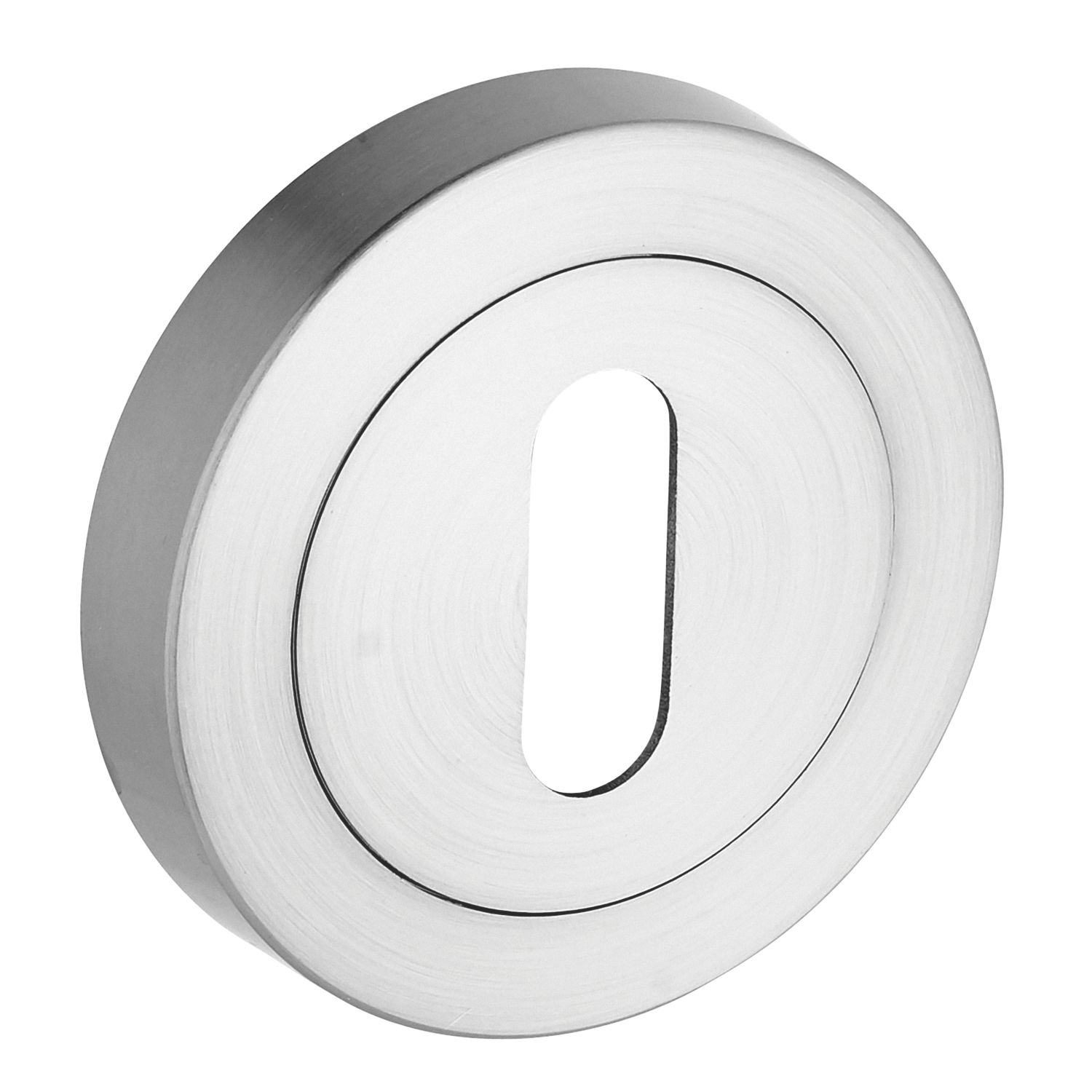 Smith & Locke Standard Escutcheon (Single) Satin Chrome 50mm (705HY)