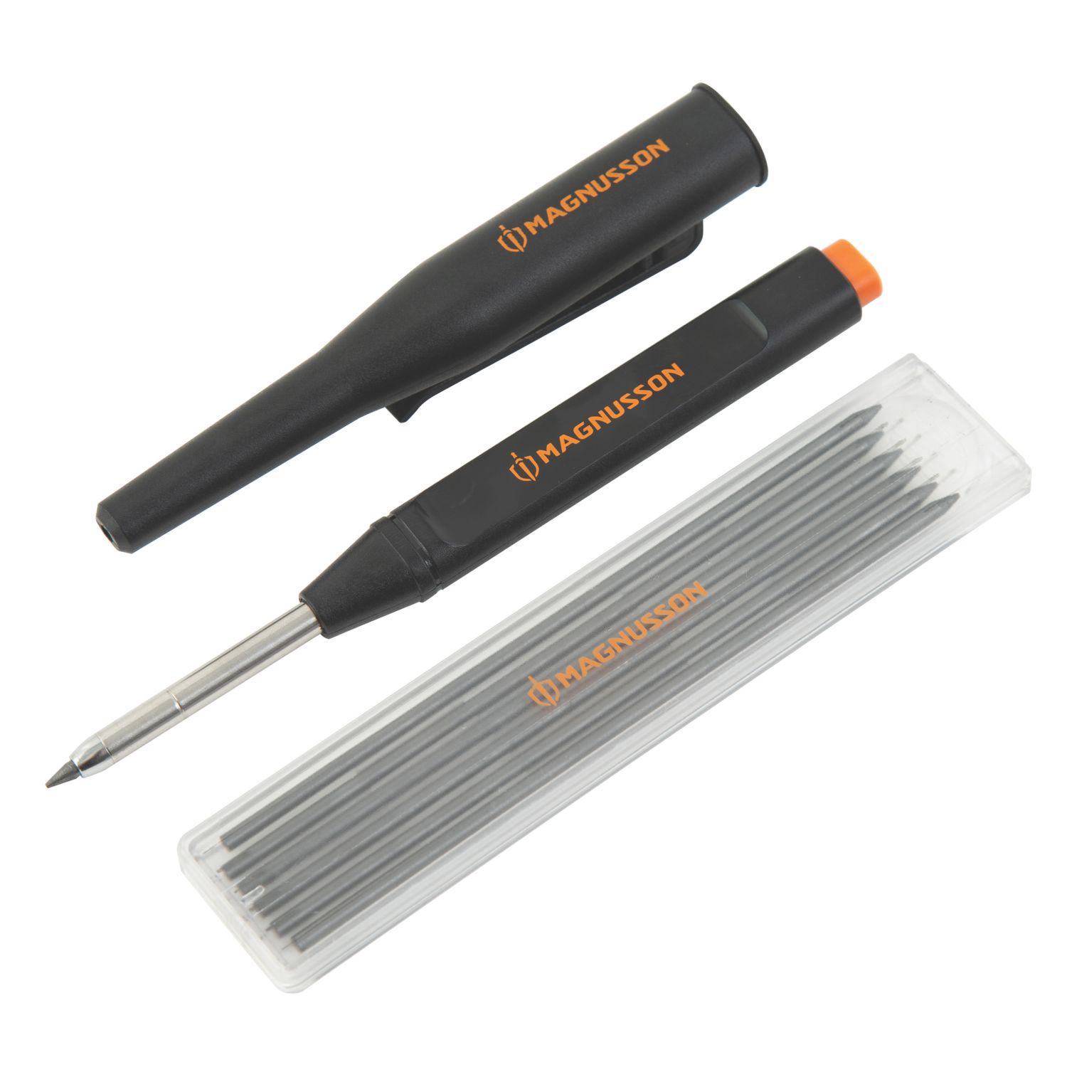 Magnusson 152mm Deep Hole Construction Pencils HB (705RM)